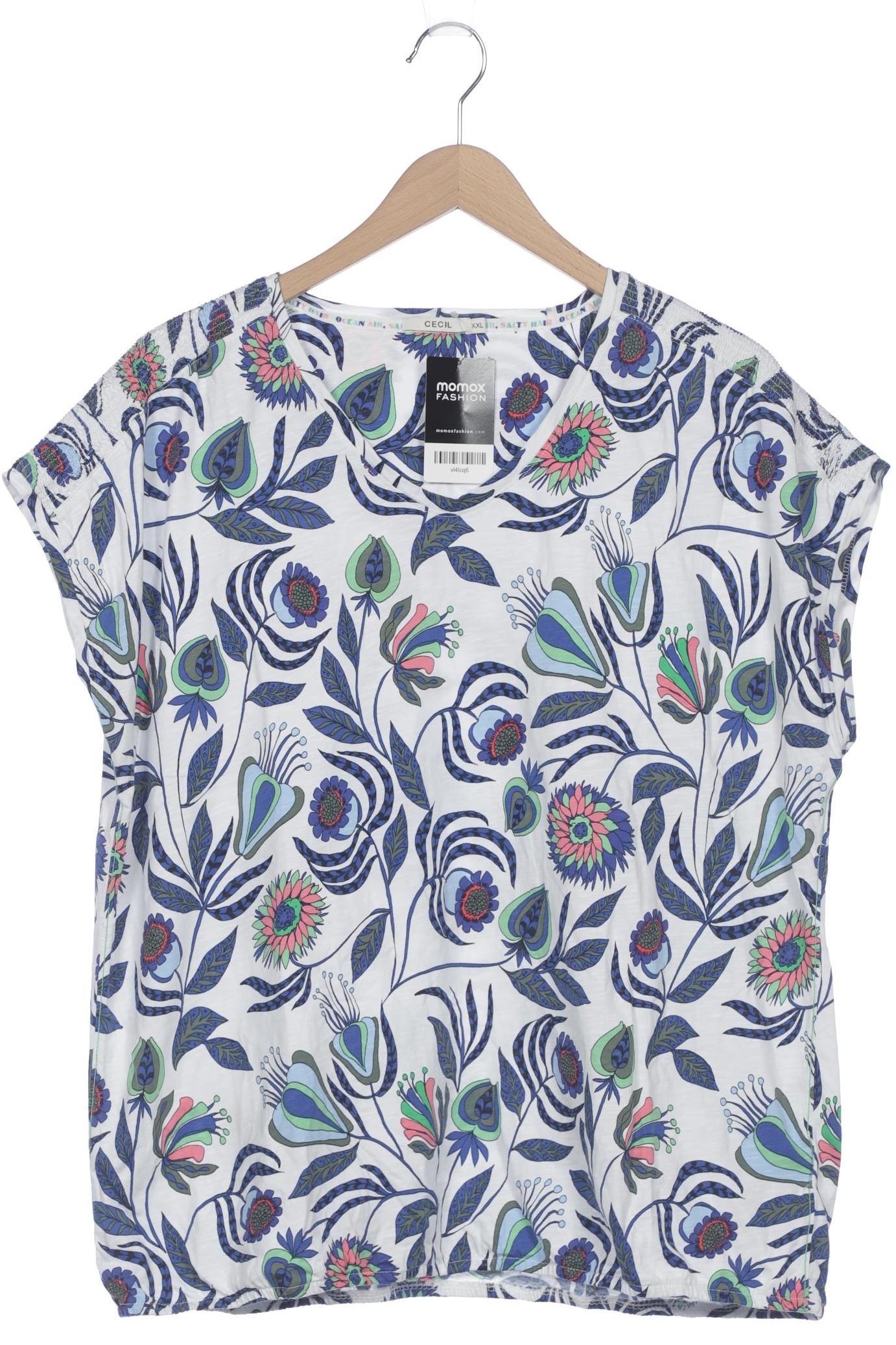

Cecil Damen T-Shirt, weiß, Gr. 46
