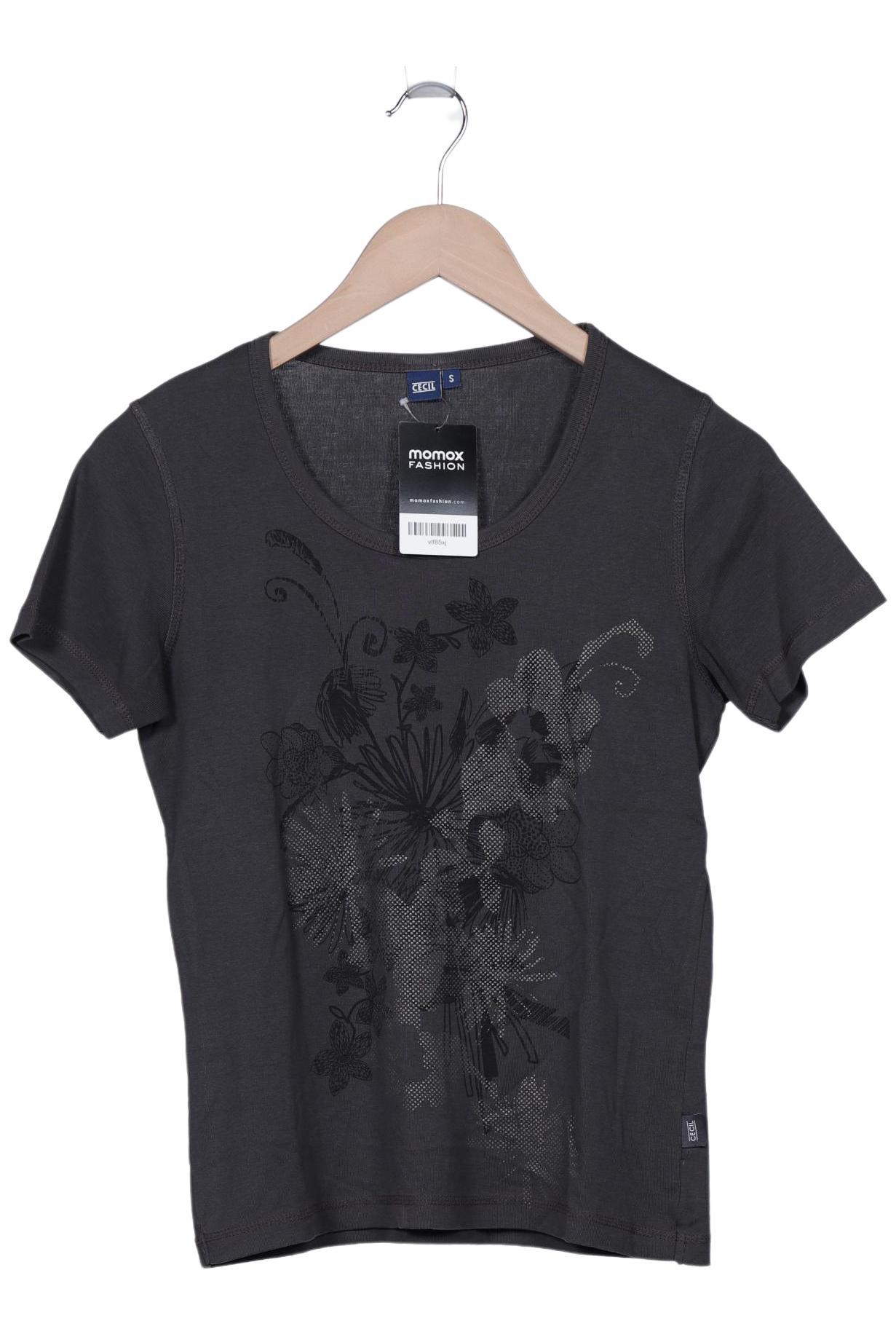 

Cecil Damen T-Shirt, grau, Gr. 36