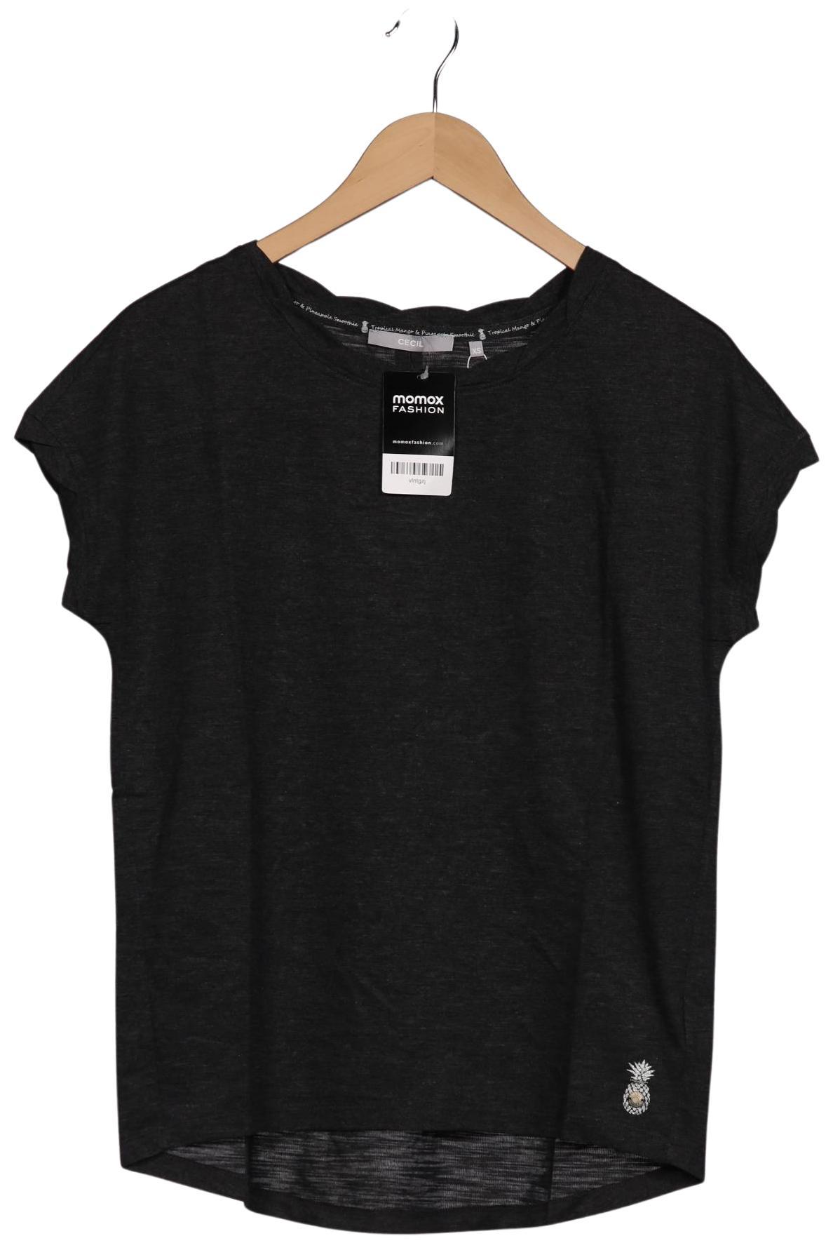 

Cecil Damen T-Shirt, grau, Gr. 34