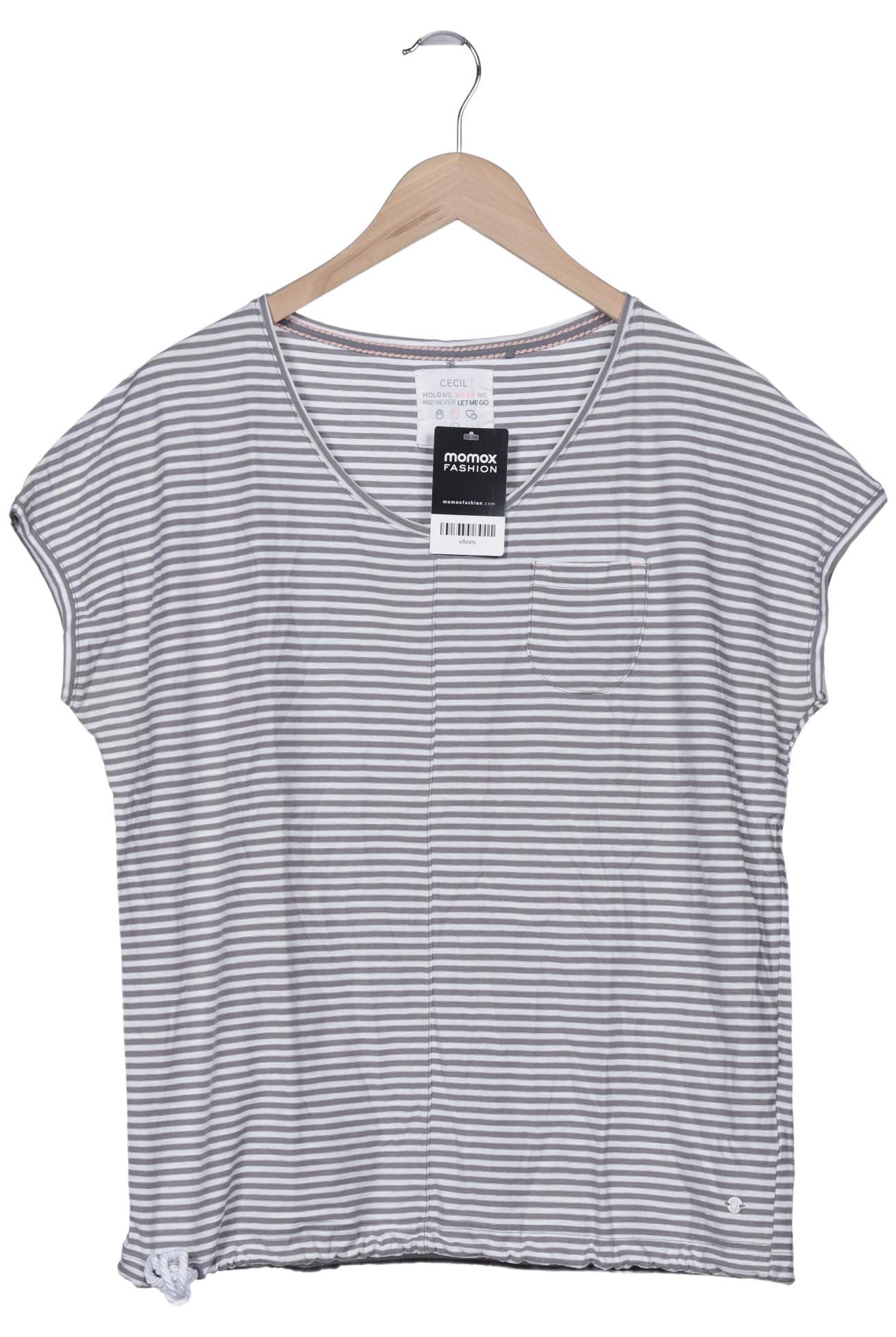 

Cecil Damen T-Shirt, grau, Gr. 42
