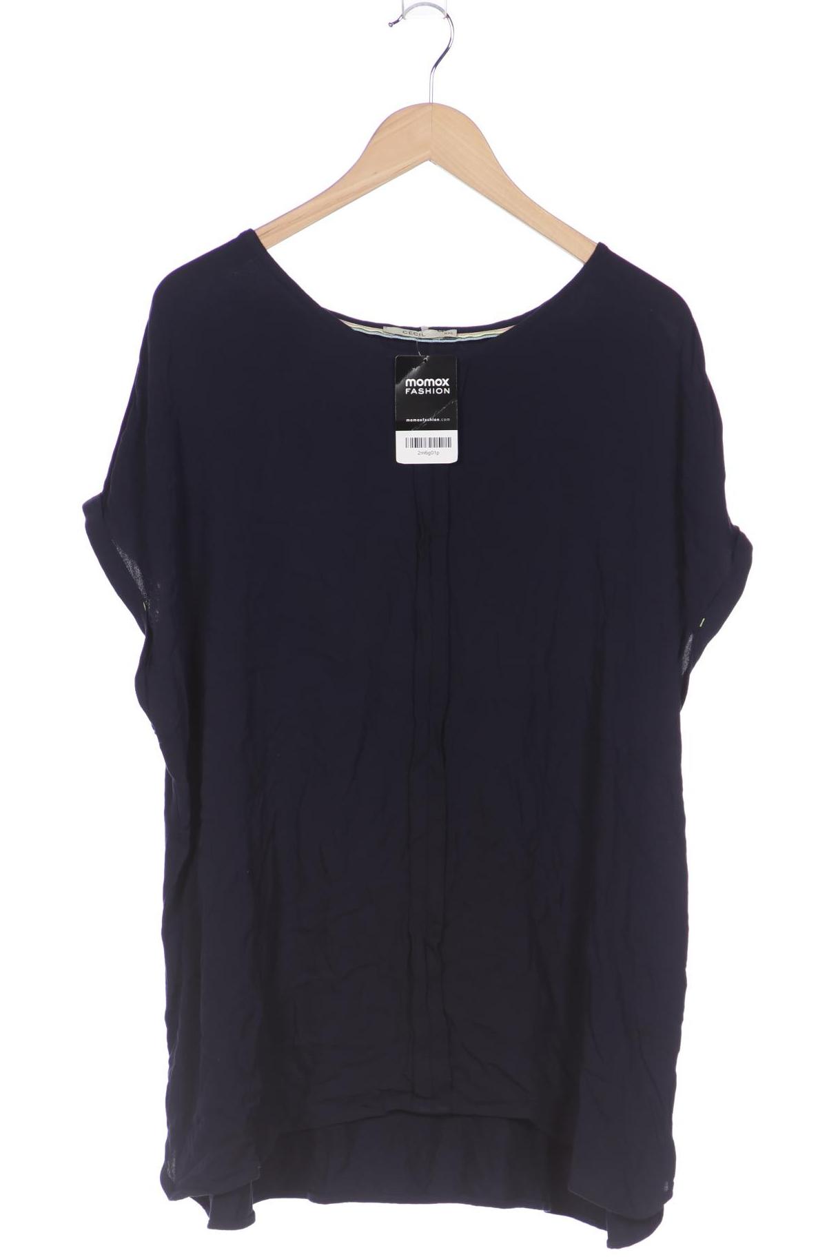 

CECIL Damen T-Shirt, marineblau