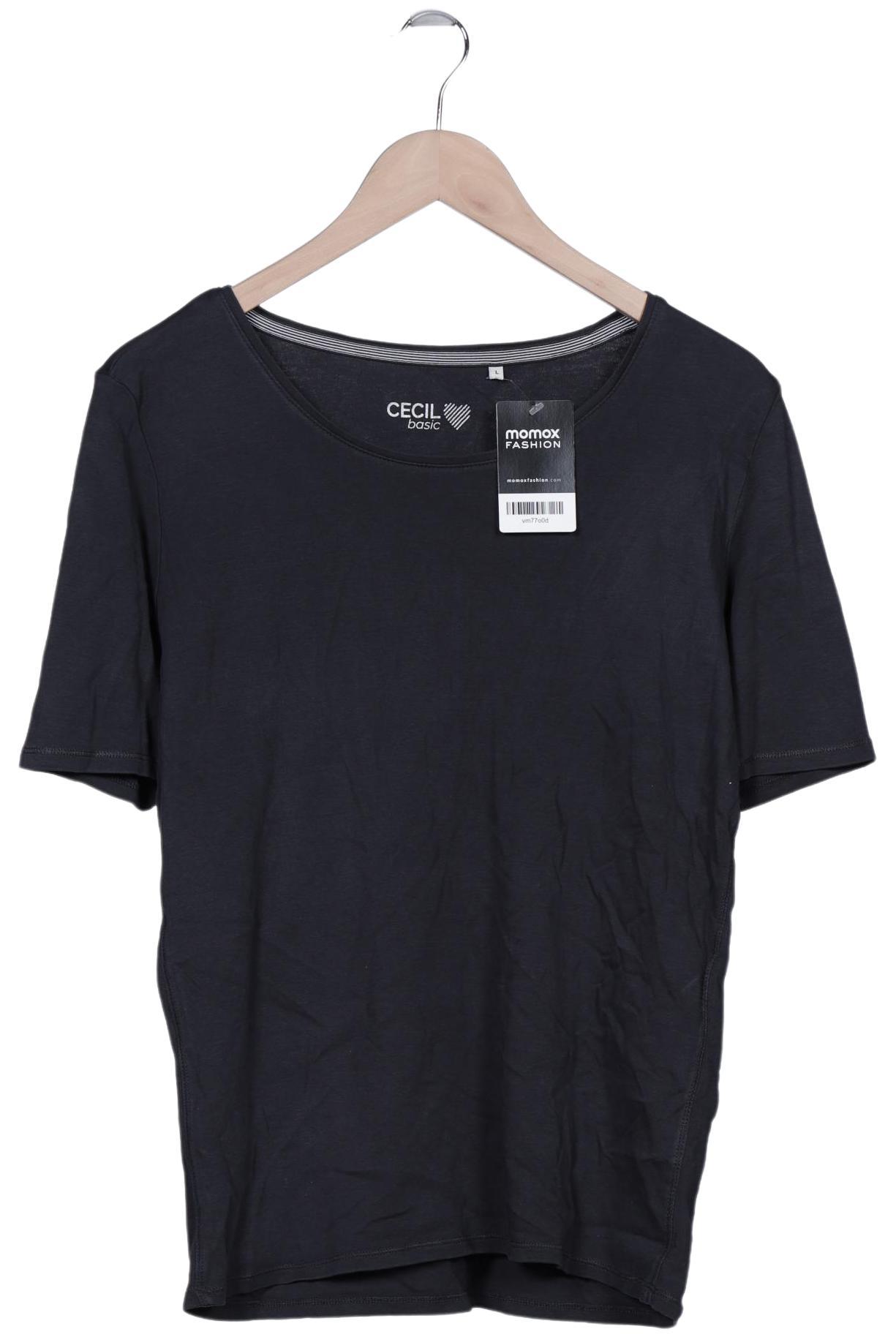 

Cecil Damen T-Shirt, schwarz, Gr. 42
