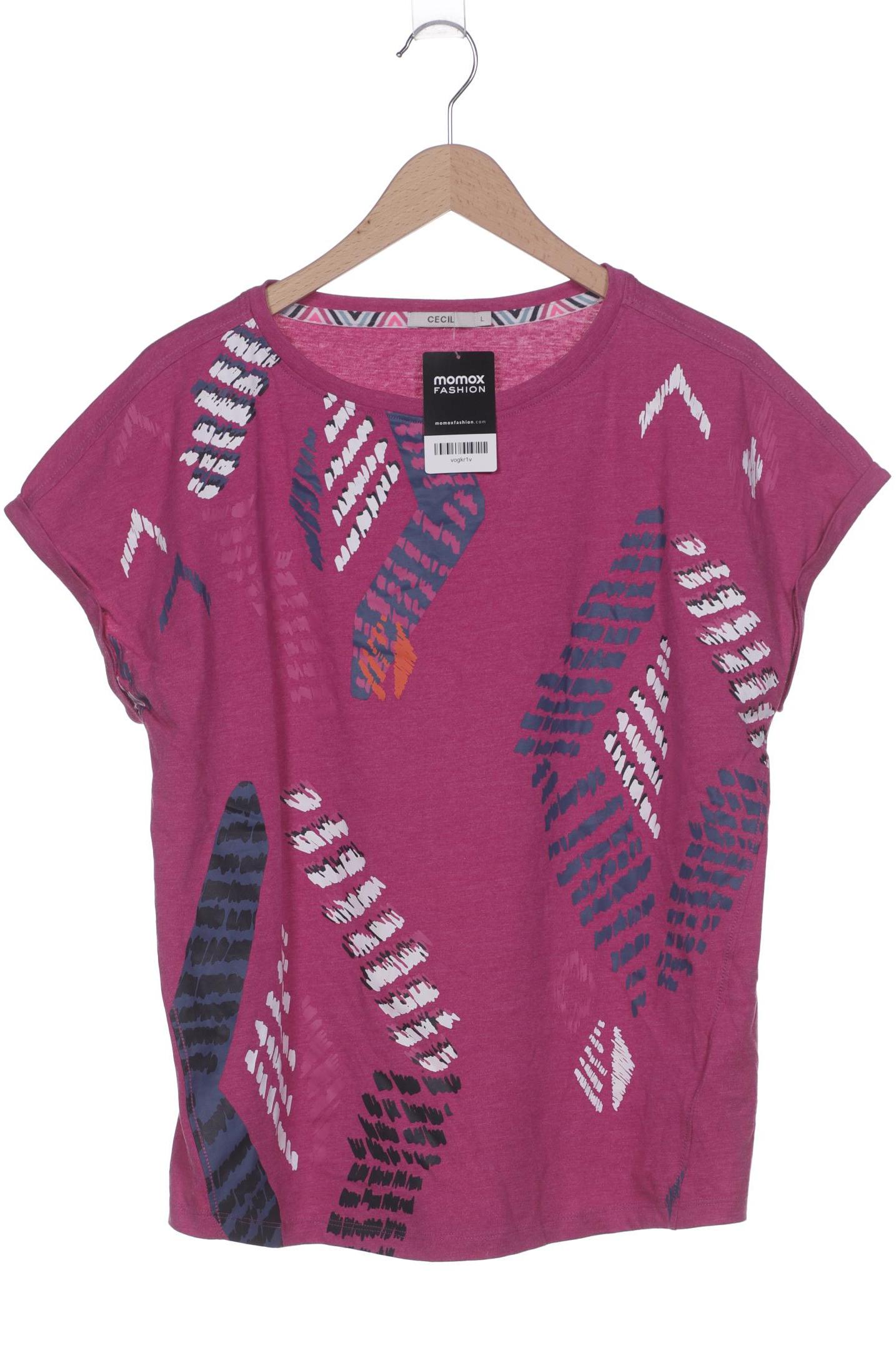 

Cecil Damen T-Shirt, pink, Gr. 42