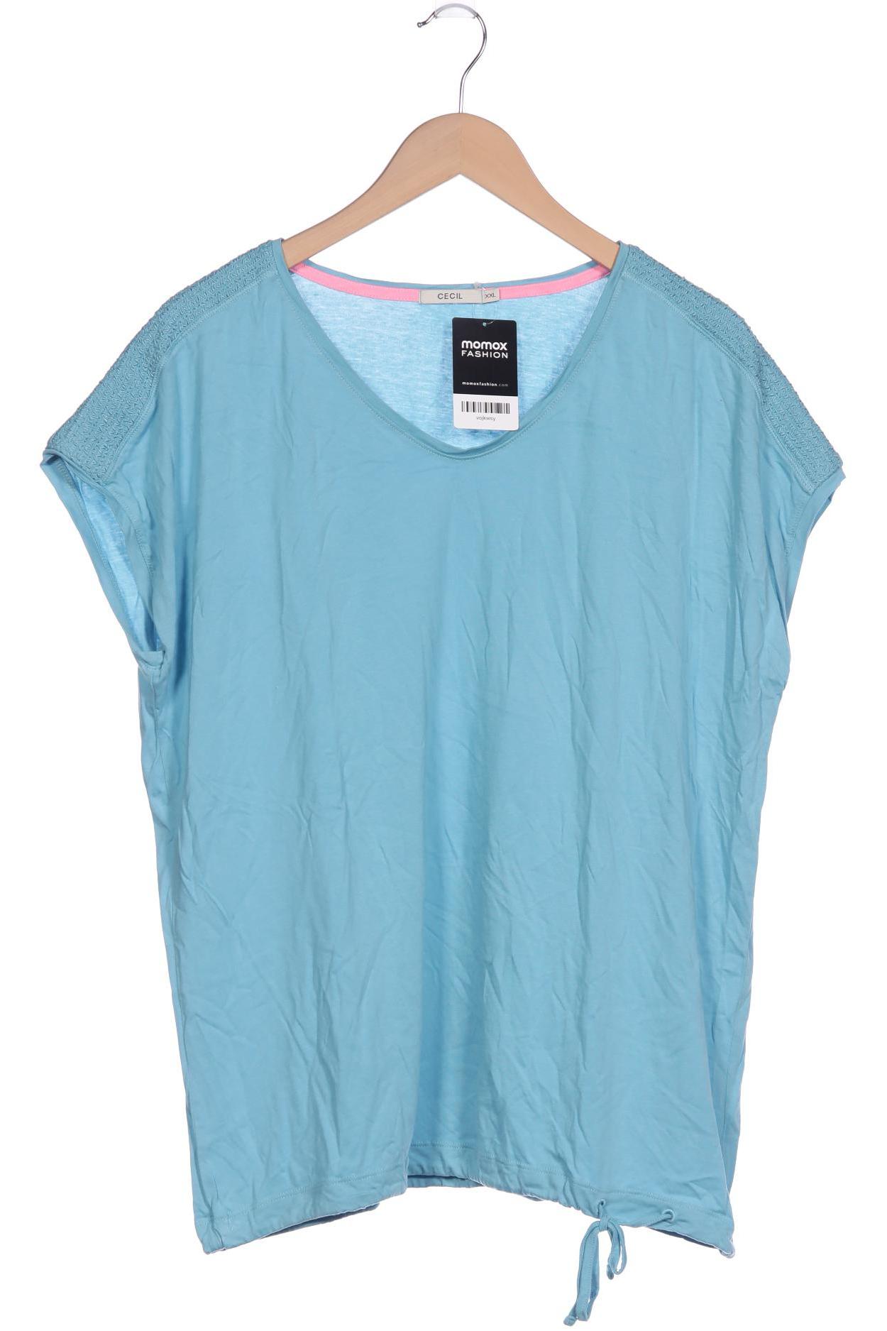 

Cecil Damen T-Shirt, blau, Gr. 46