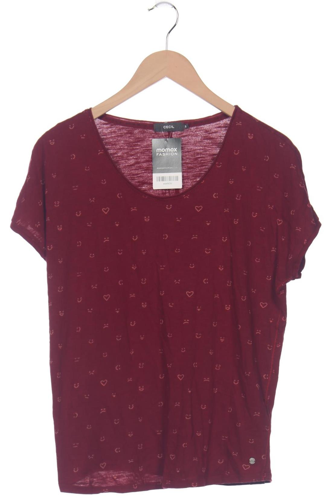 

Cecil Damen T-Shirt, bordeaux, Gr. 38