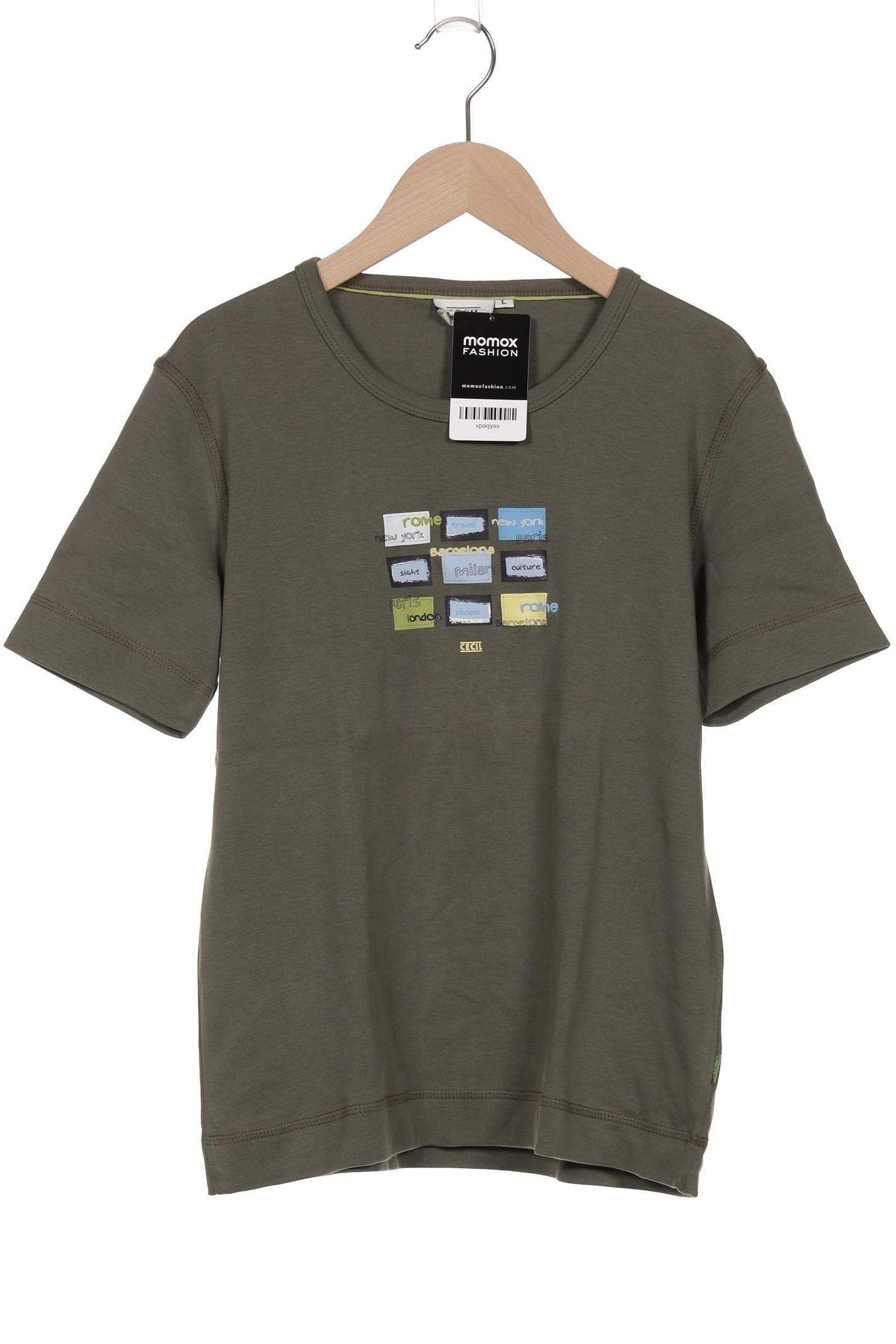 

Cecil Damen T-Shirt, grün, Gr. 42