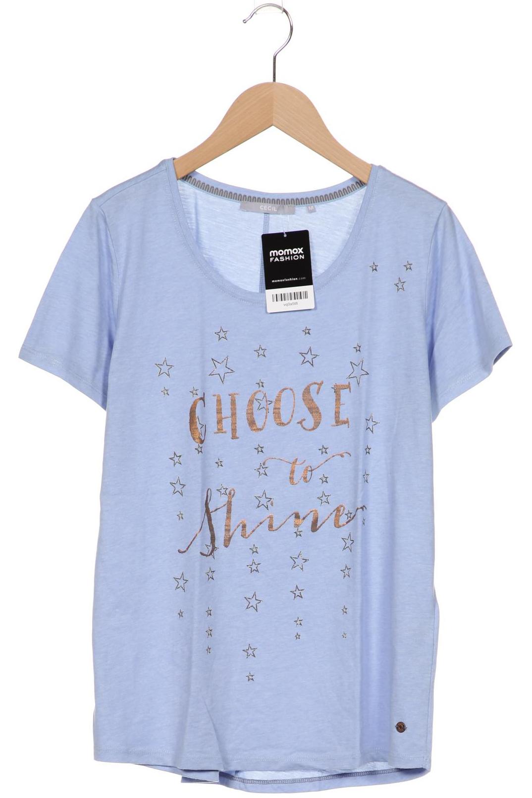 

CECIL Damen T-Shirt, blau