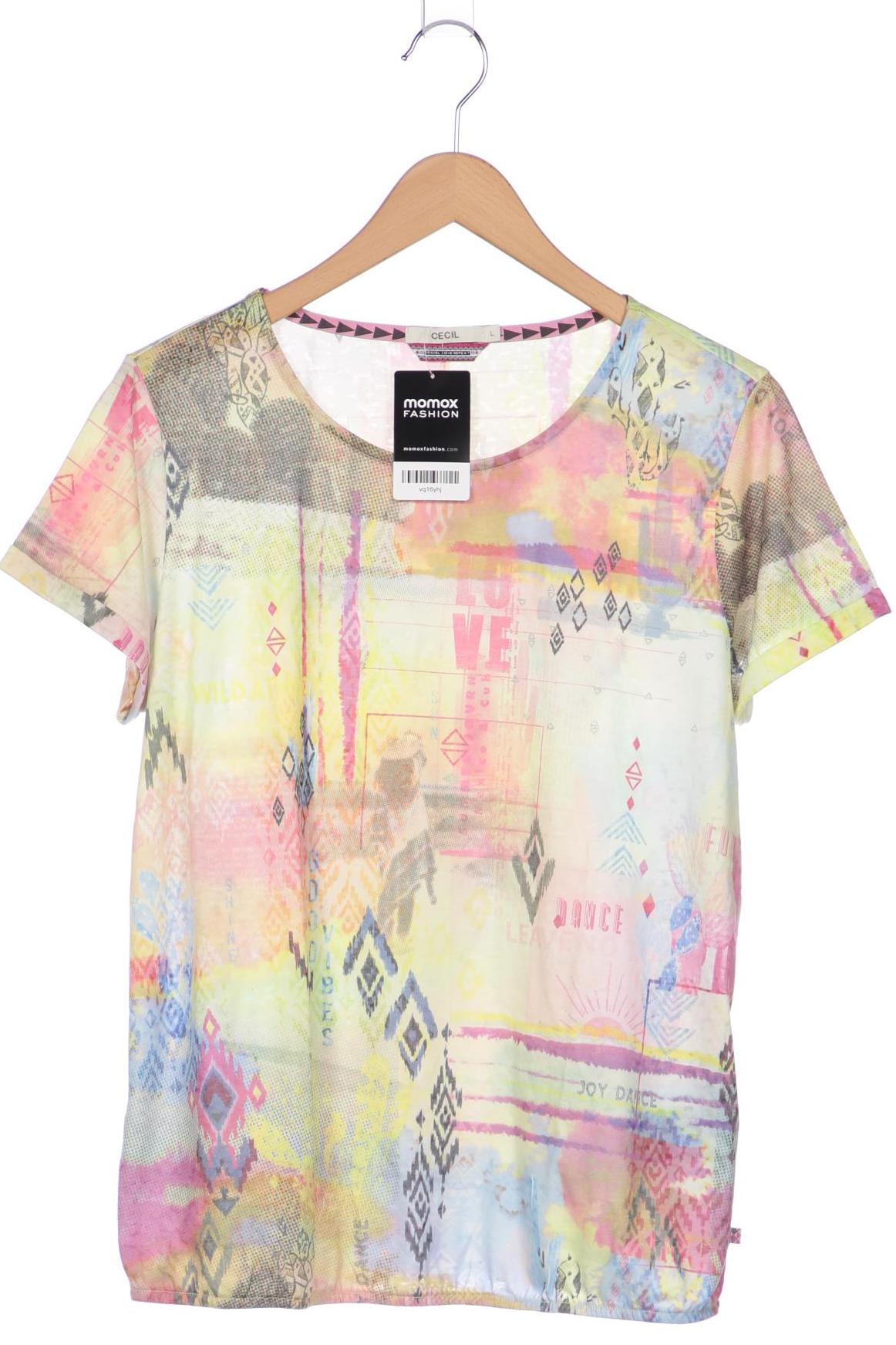

Cecil Damen T-Shirt, mehrfarbig, Gr. 42