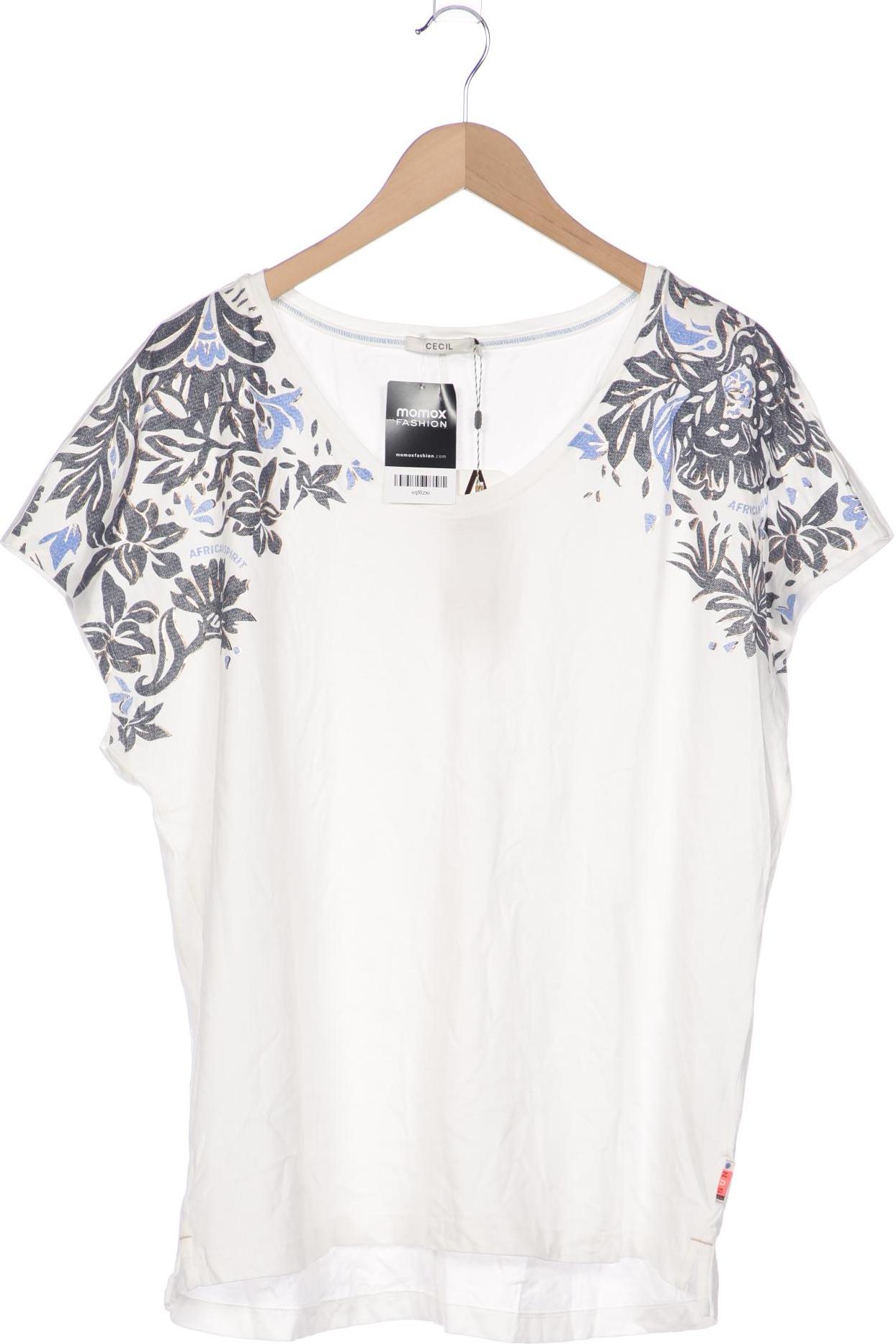 

Cecil Damen T-Shirt, weiß, Gr. 44