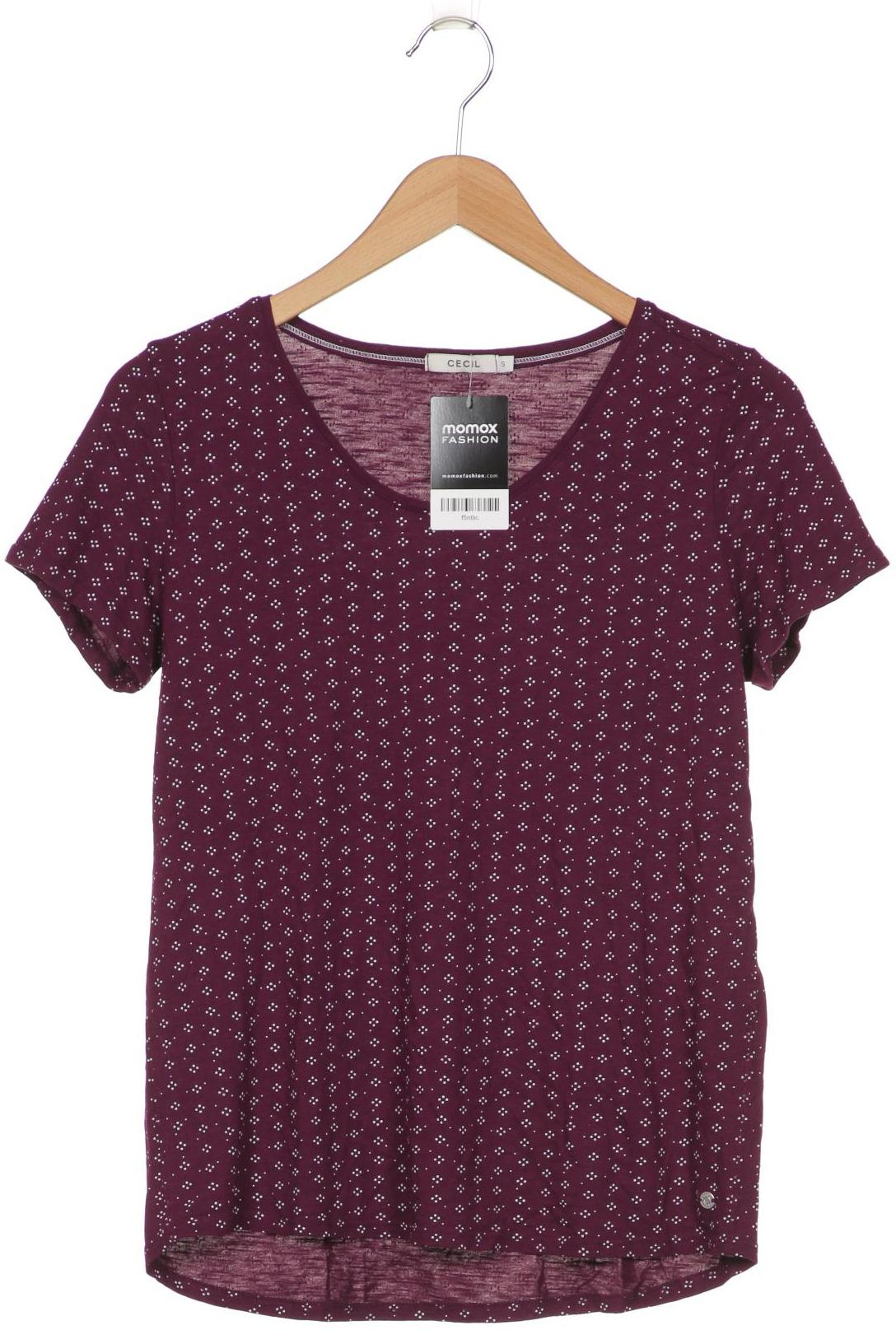 

CECIL Damen T-Shirt, bordeaux