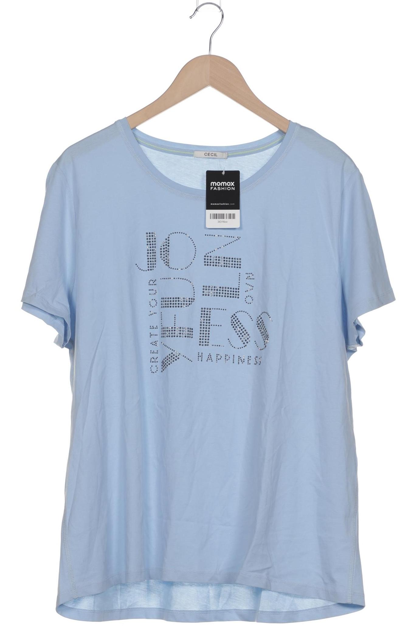 

Cecil Damen T-Shirt, blau, Gr. 46