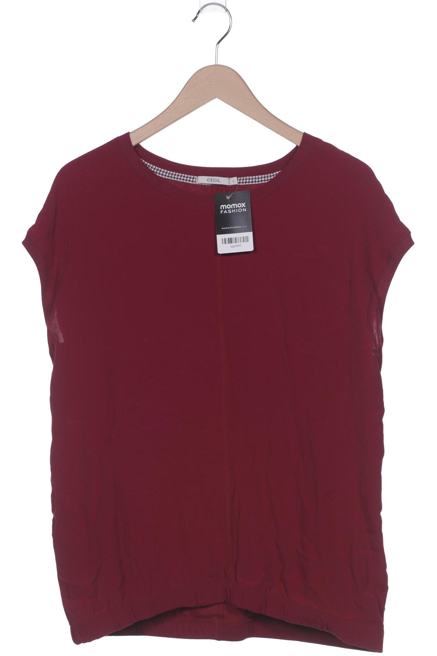 

Cecil Damen T-Shirt, bordeaux, Gr. 42