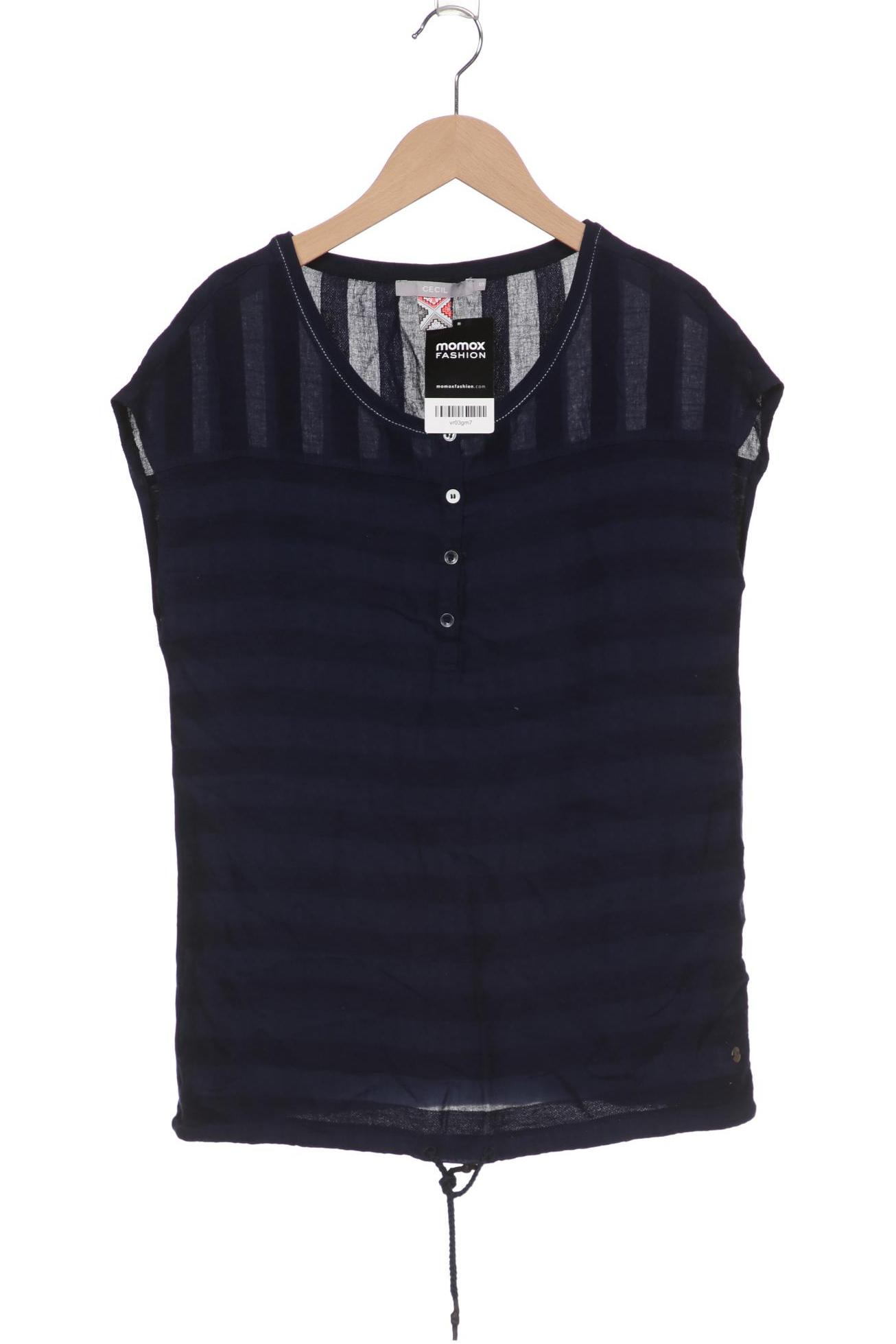 

CECIL Damen T-Shirt, marineblau