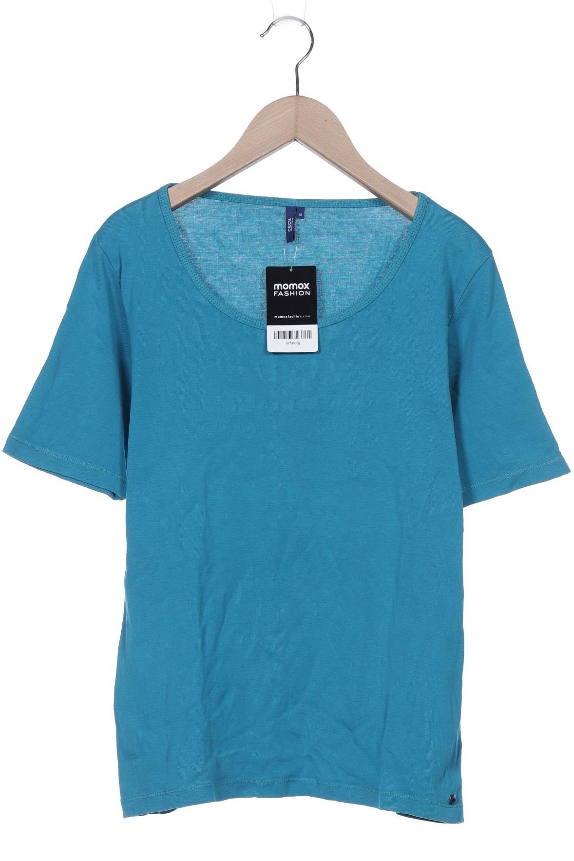 

Cecil Damen T-Shirt, blau, Gr. 38