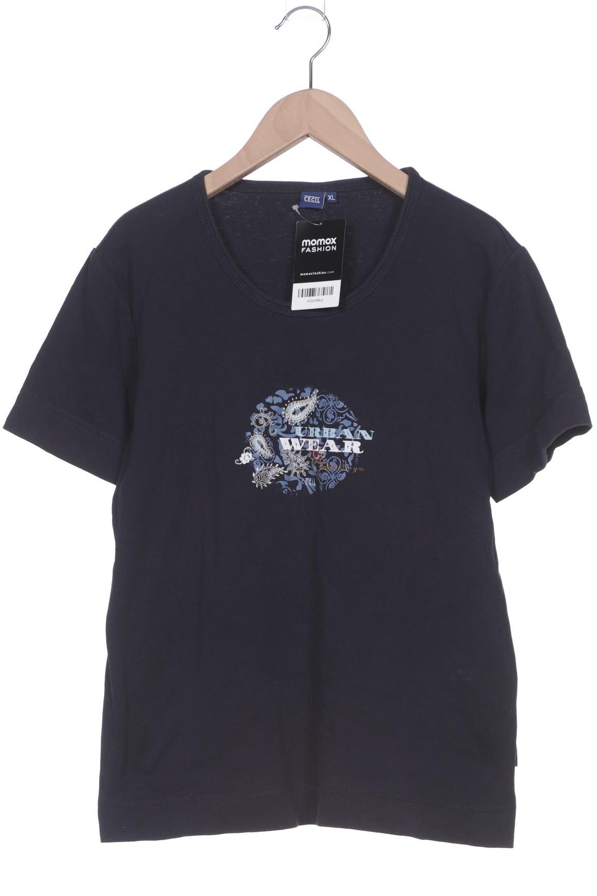 

Cecil Damen T-Shirt, marineblau, Gr. 44