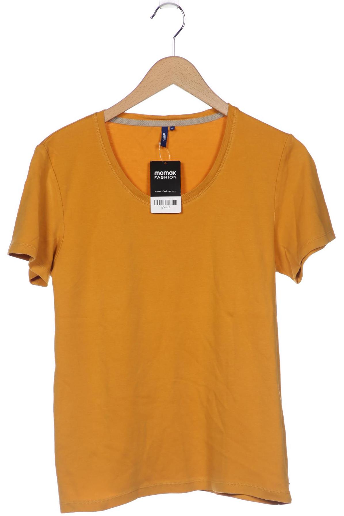 

CECIL Damen T-Shirt, gelb