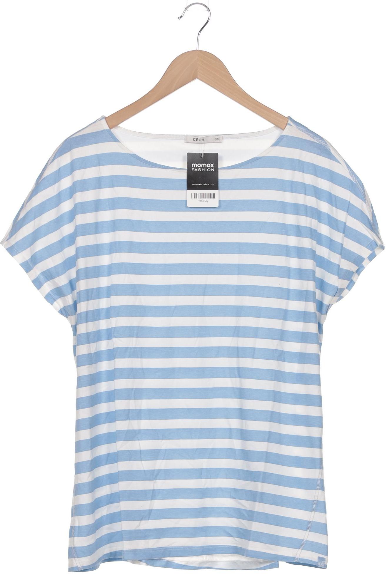 

Cecil Damen T-Shirt, blau, Gr. 46