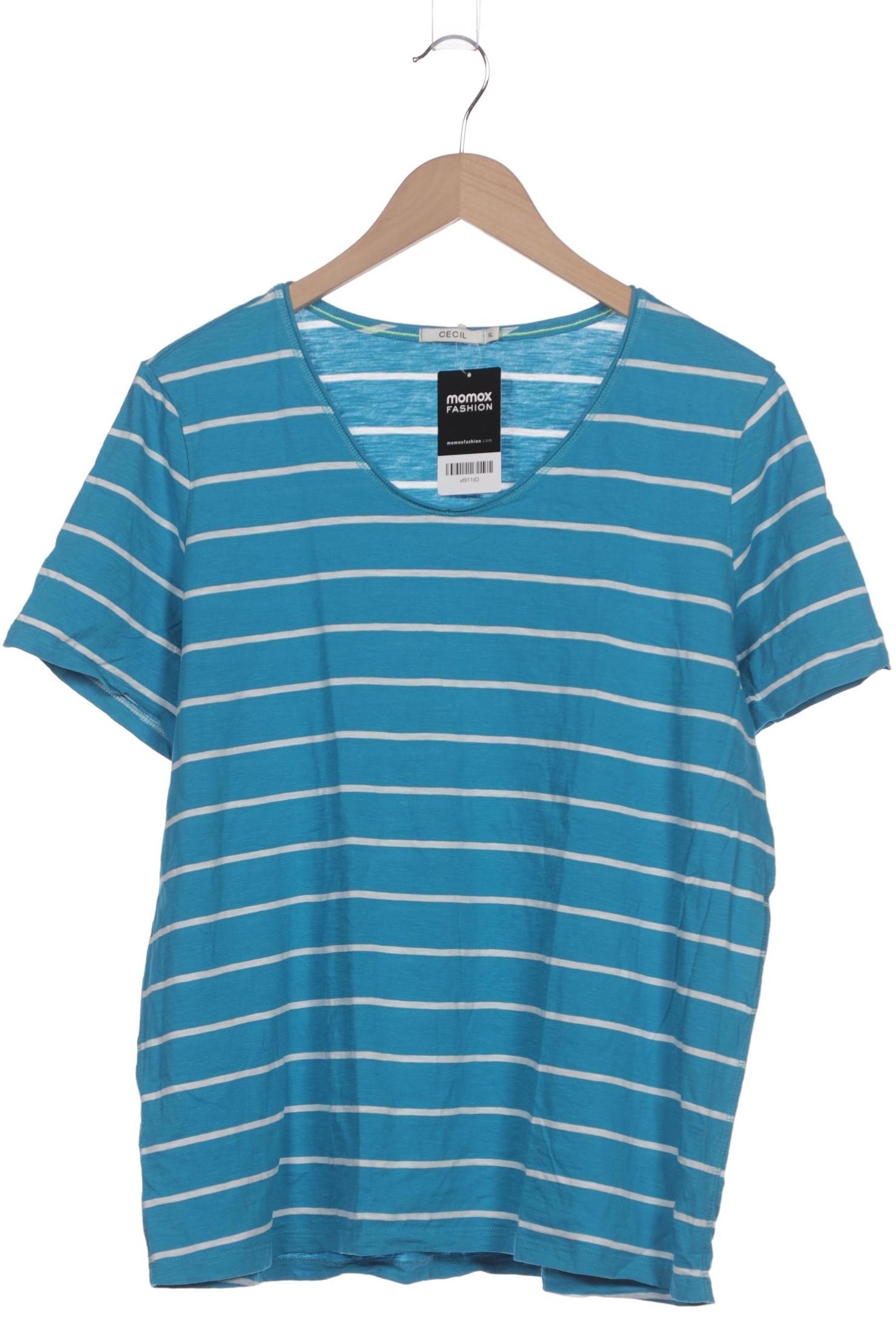 

Cecil Damen T-Shirt, blau, Gr. 44