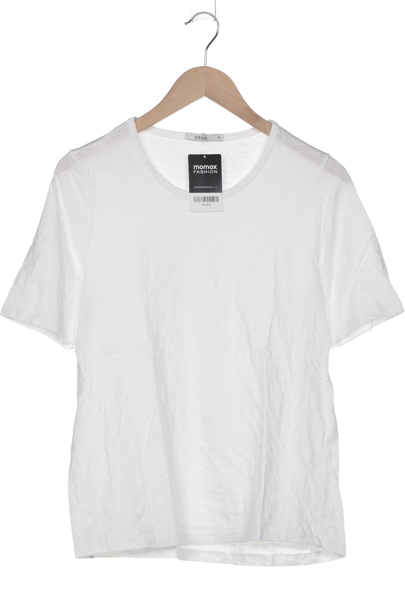 

Cecil Damen T-Shirt, weiß, Gr. 38