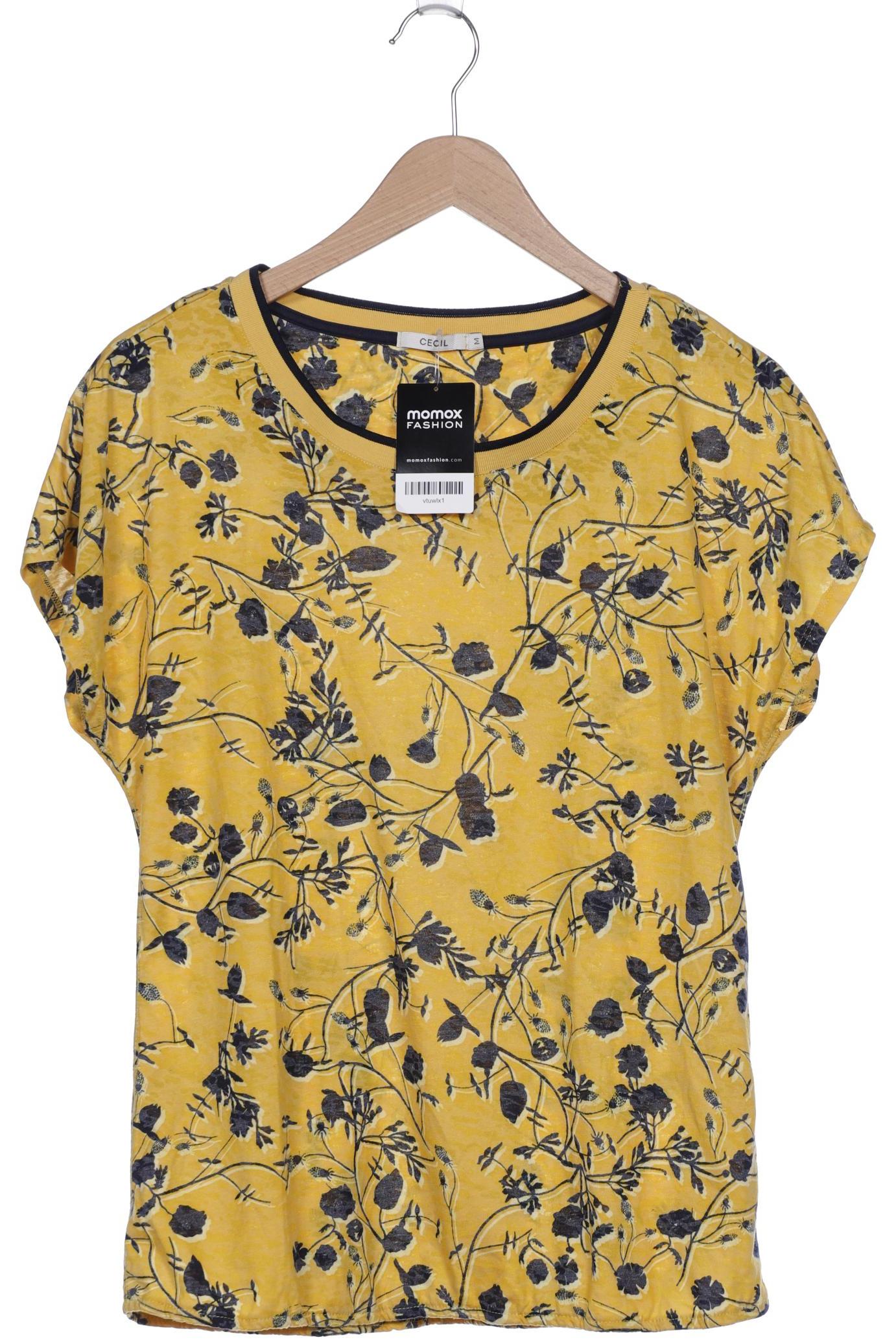

CECIL Damen T-Shirt, gelb