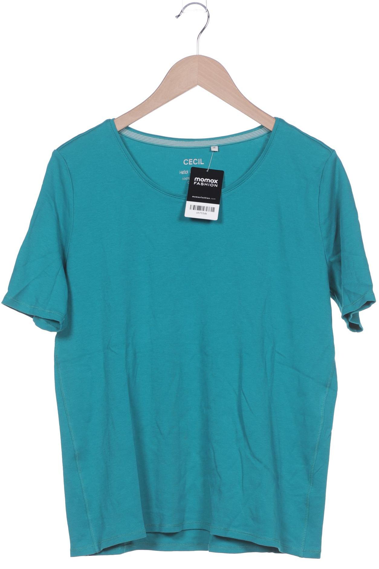 

Cecil Damen T-Shirt, türkis, Gr. 44