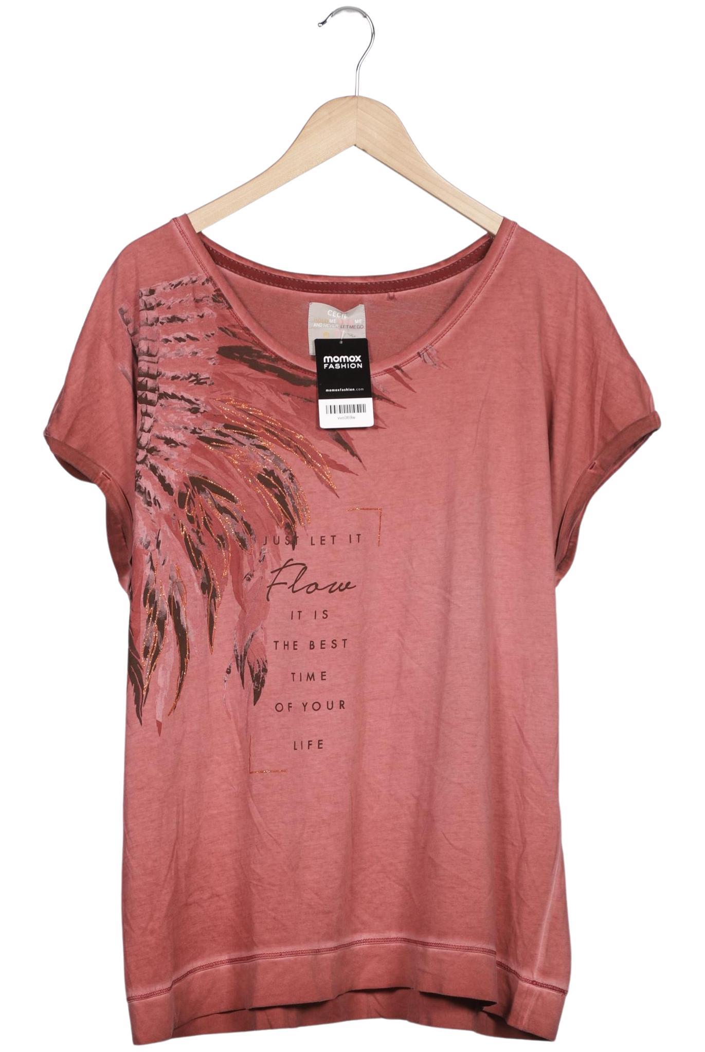 

Cecil Damen T-Shirt, bordeaux, Gr. 46