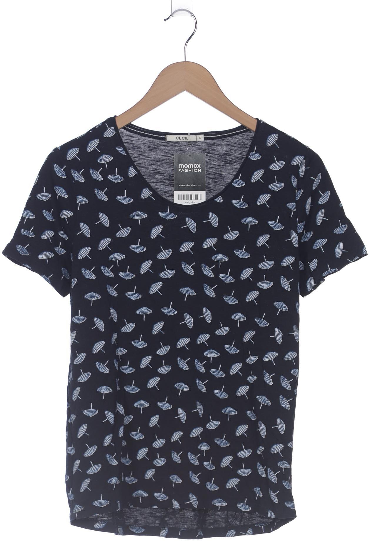 Thumbnail - Cecil Damen T-Shirt, marineblau, Gr. 36