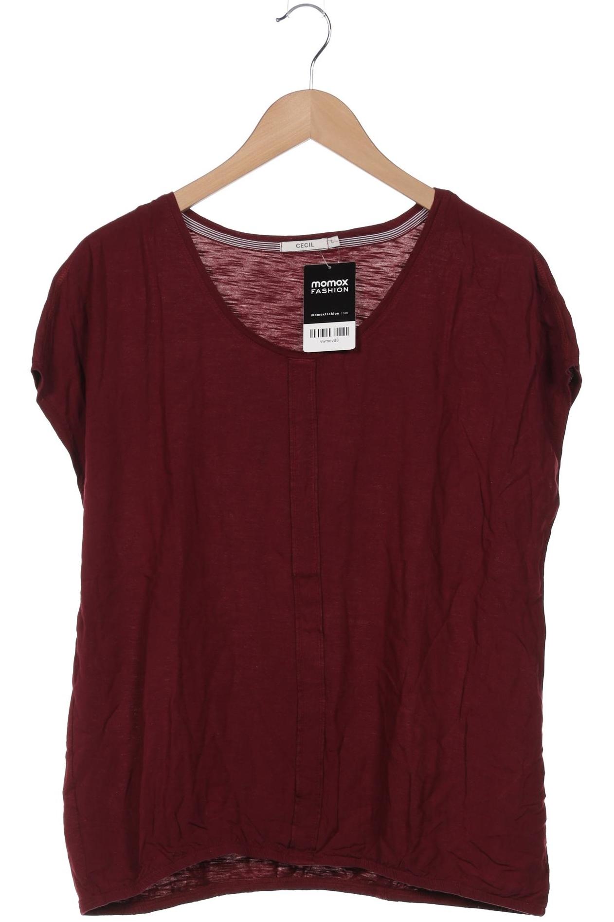 

Cecil Damen T-Shirt, bordeaux, Gr. 42