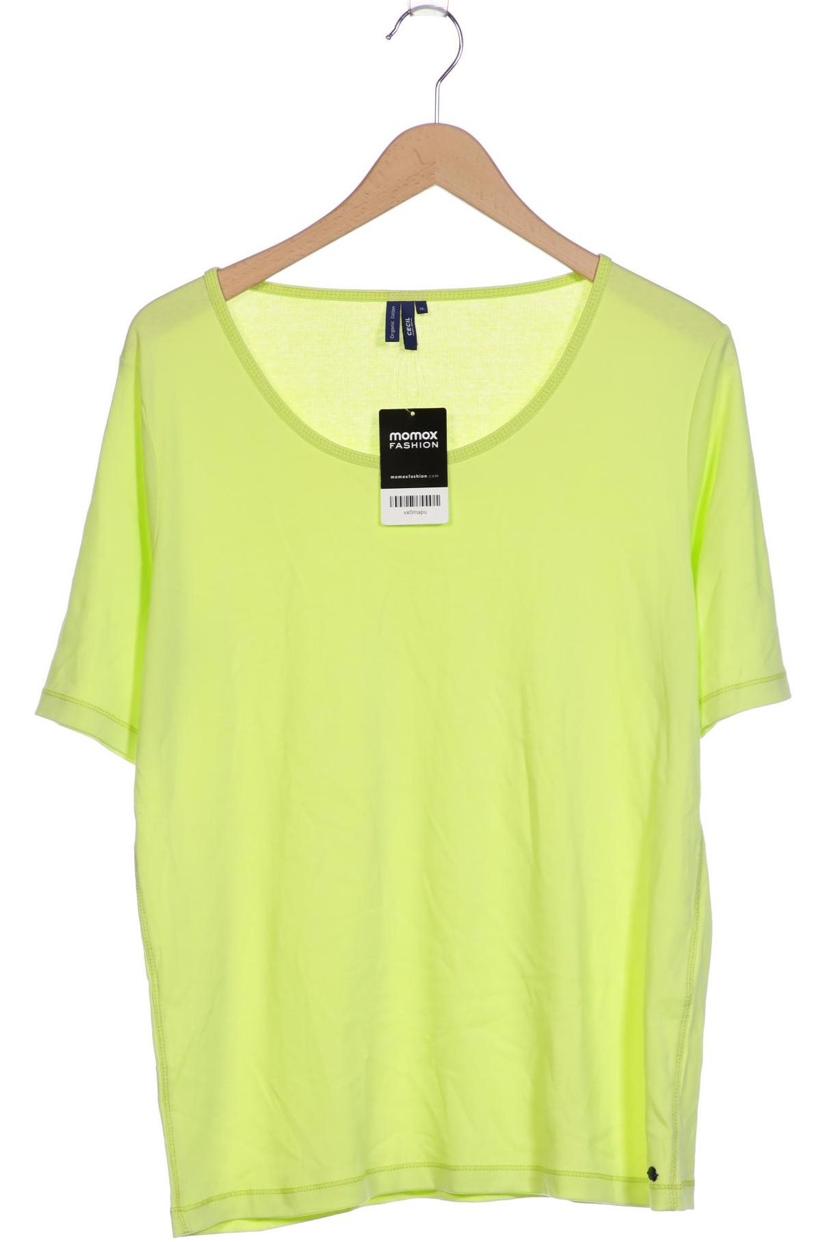 

Cecil Damen T-Shirt, hellgrün, Gr. 44