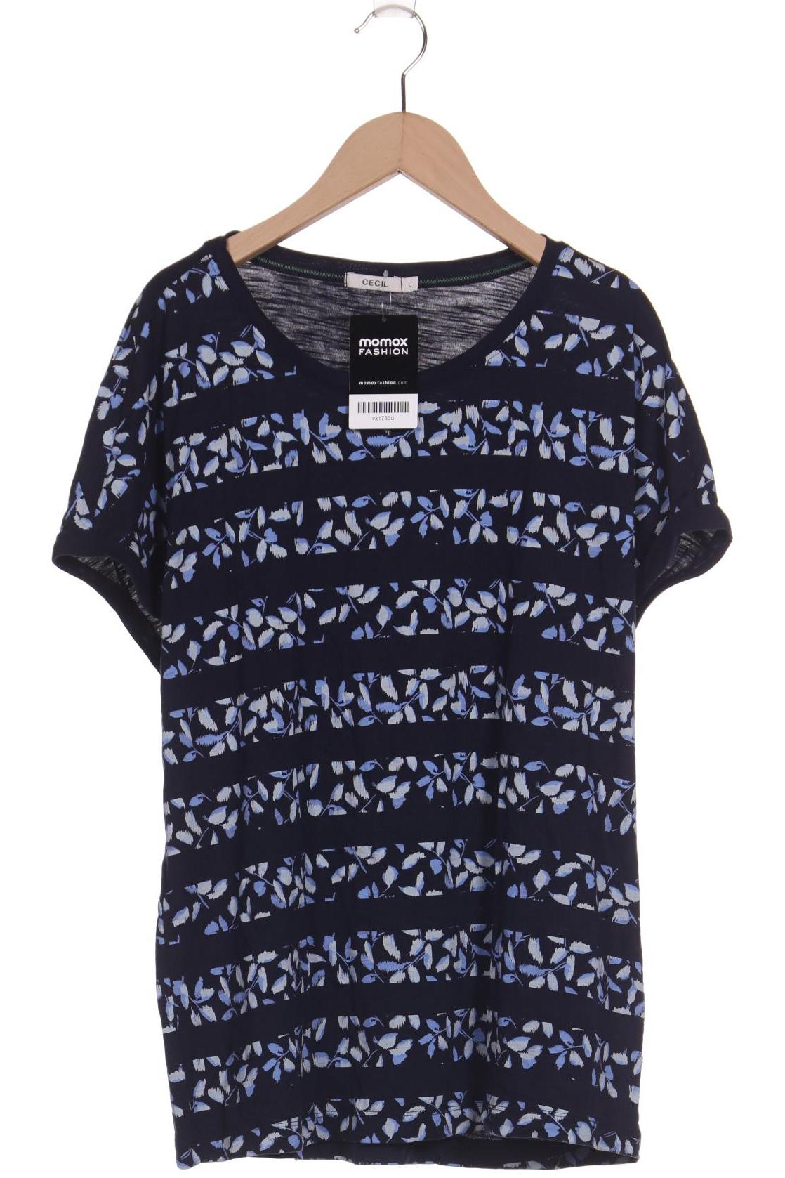 

Cecil Damen T-Shirt, marineblau, Gr. 42