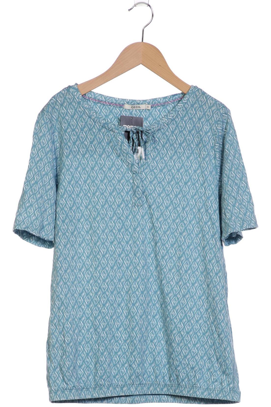 

Cecil Damen T-Shirt, blau, Gr. 36