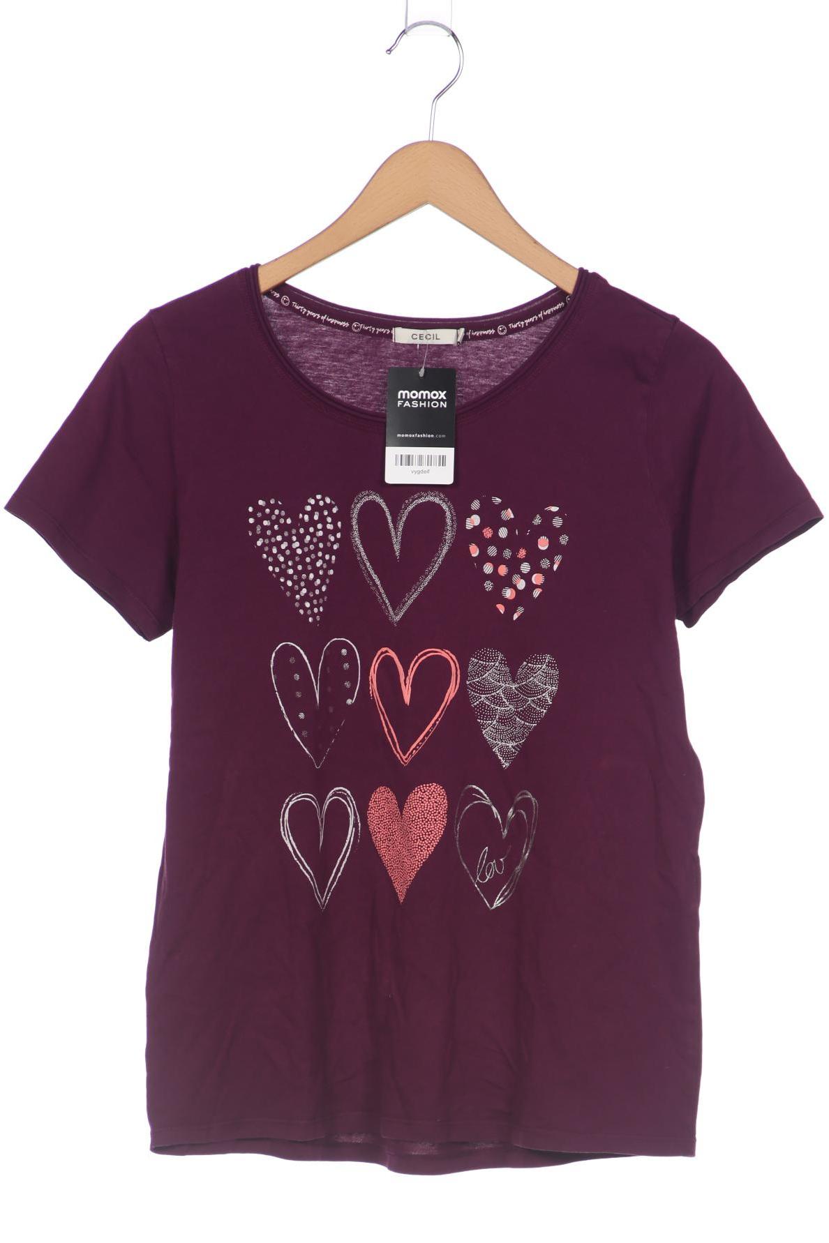 

Cecil Damen T-Shirt, flieder, Gr. 38