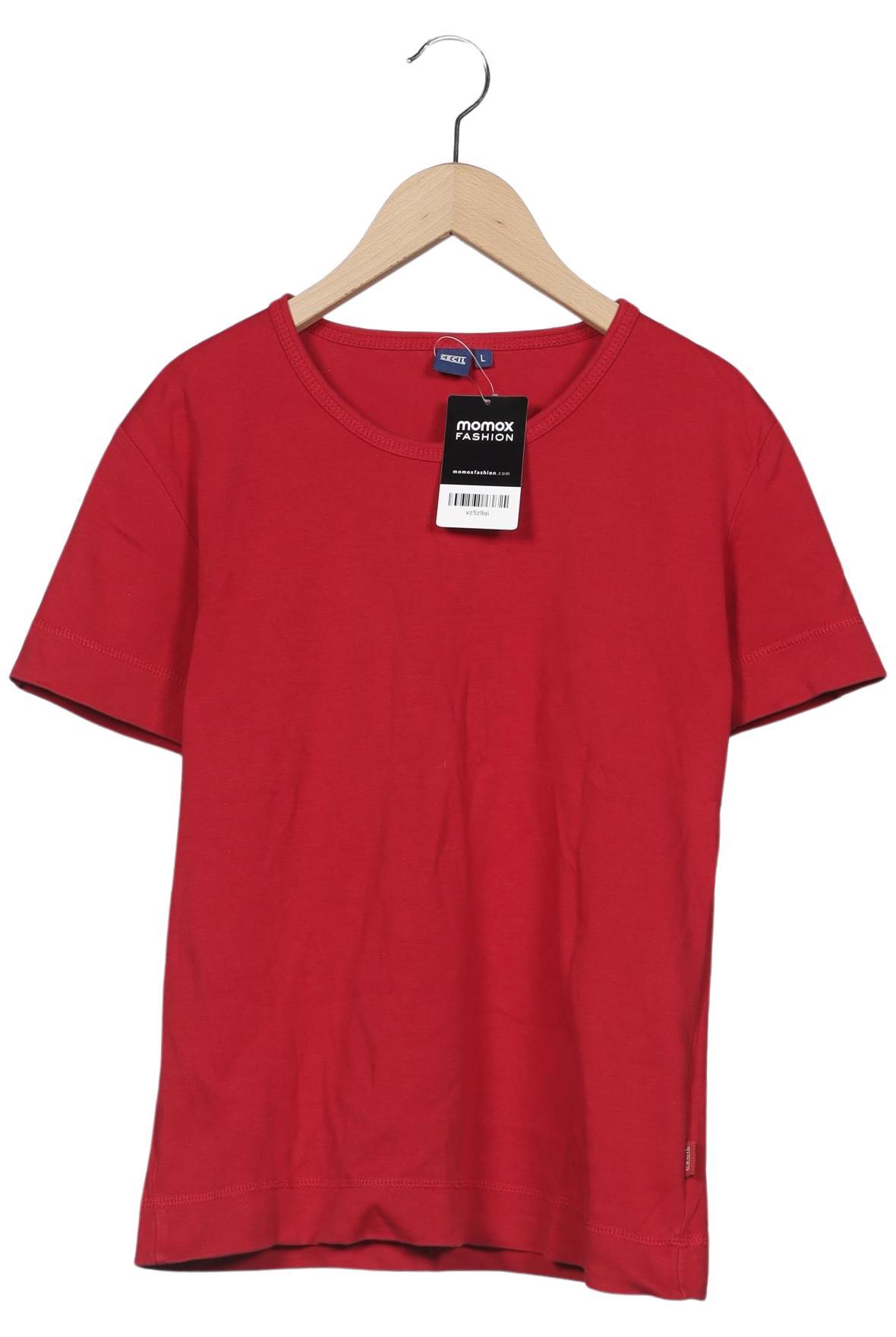 

Cecil Damen T-Shirt, rot, Gr. 42