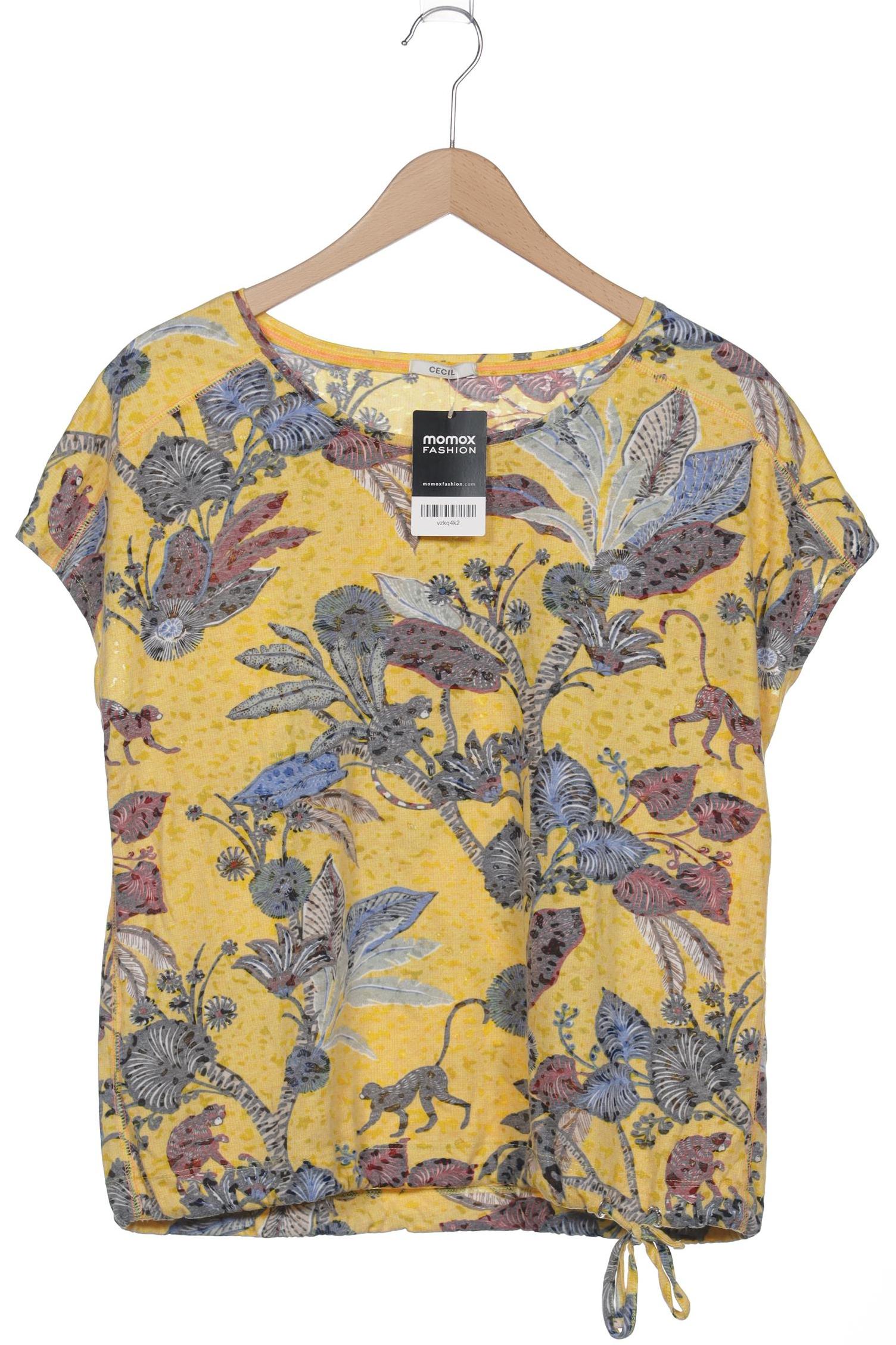 

CECIL Damen T-Shirt, gelb