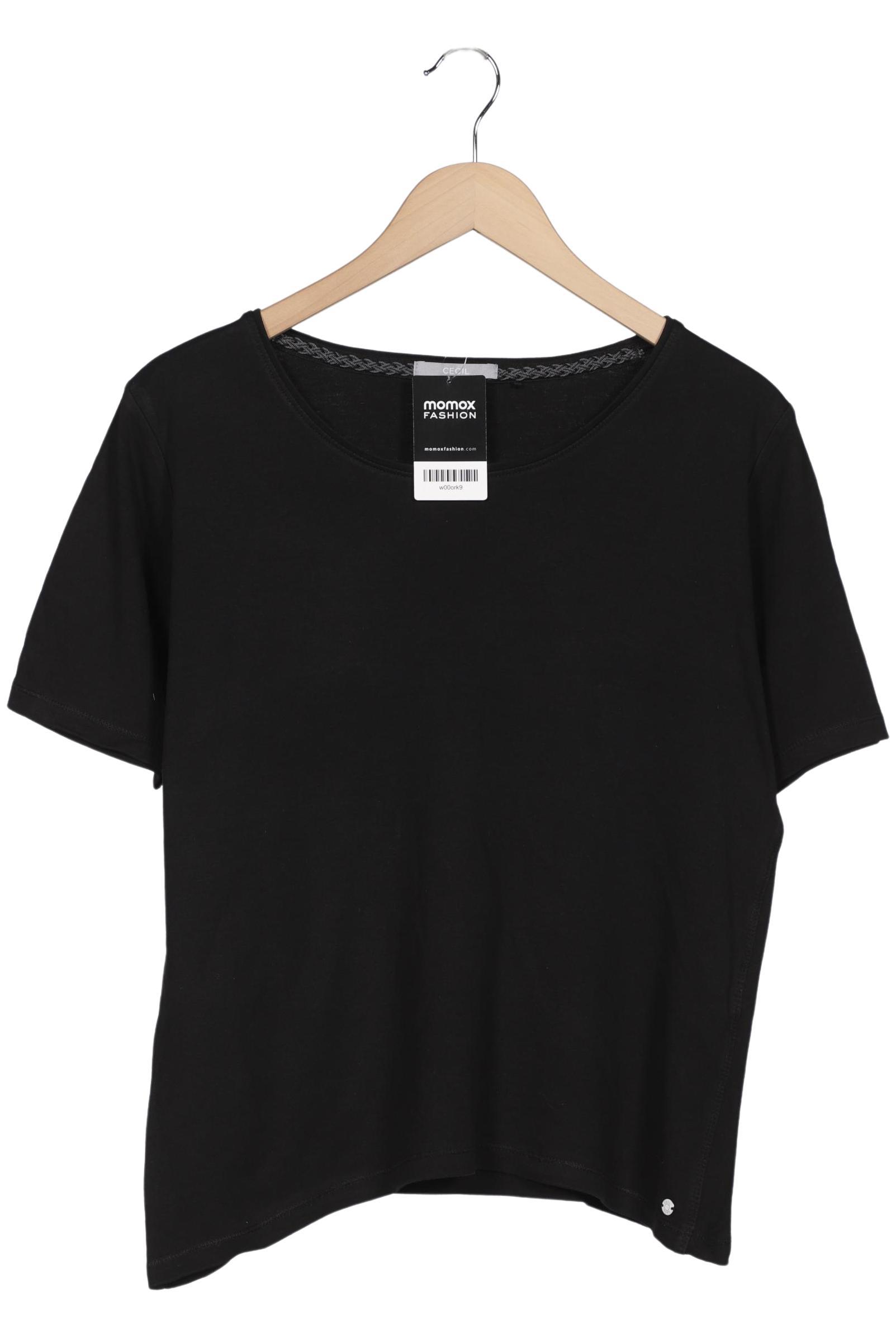 

Cecil Damen T-Shirt, schwarz, Gr. 44