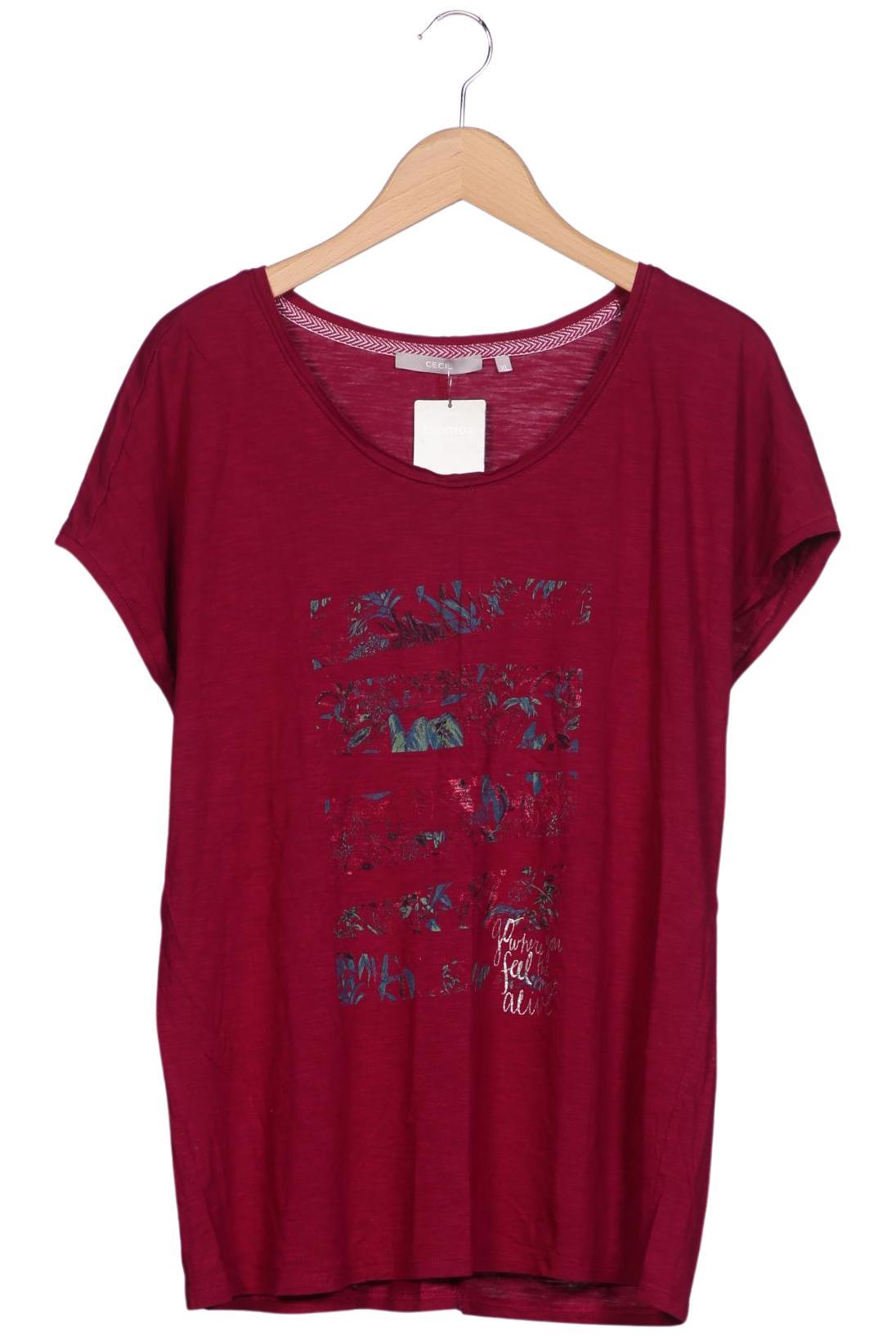 

Cecil Damen T-Shirt, bordeaux, Gr. 44