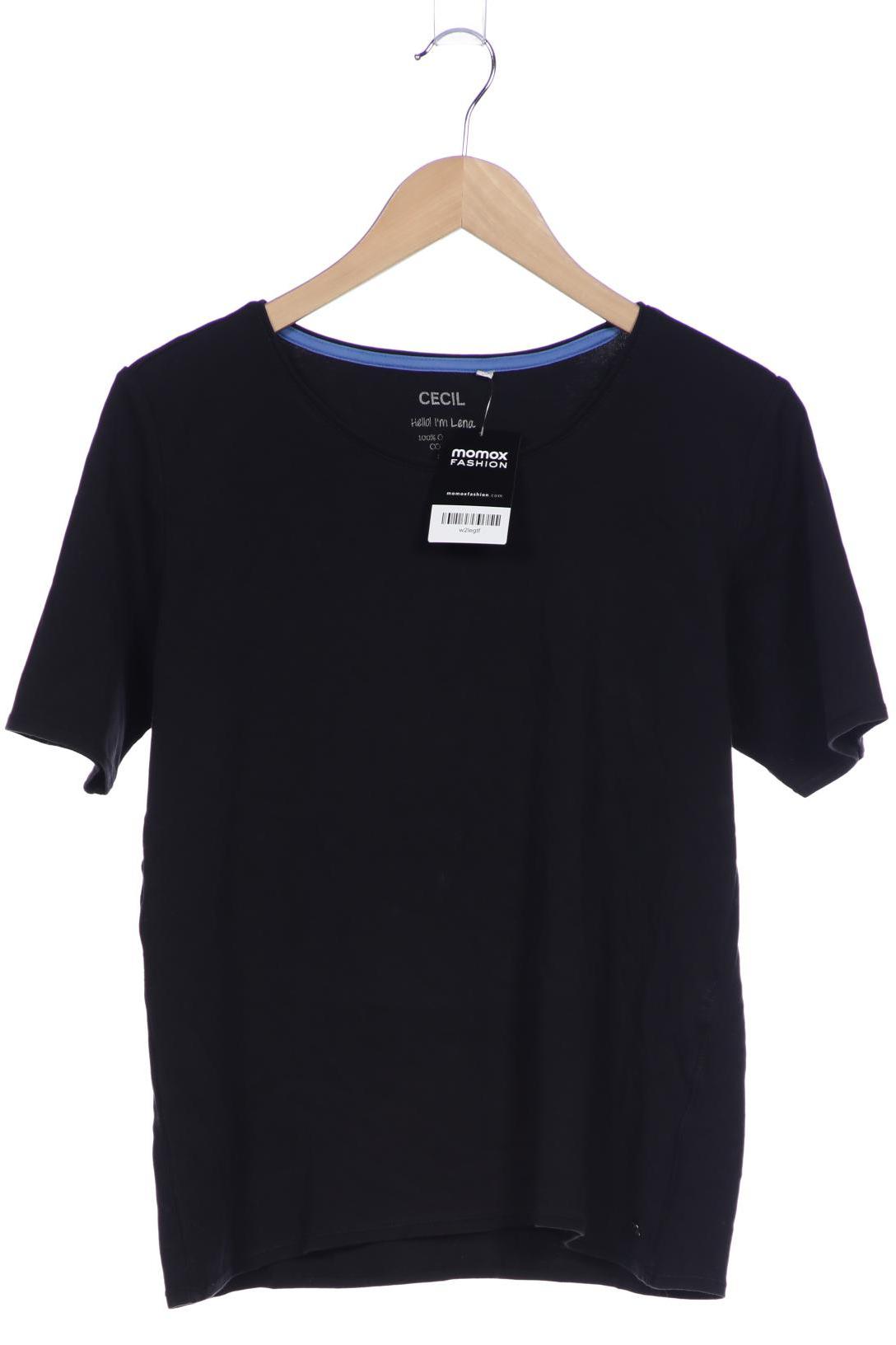 

Cecil Damen T-Shirt, schwarz, Gr. 44