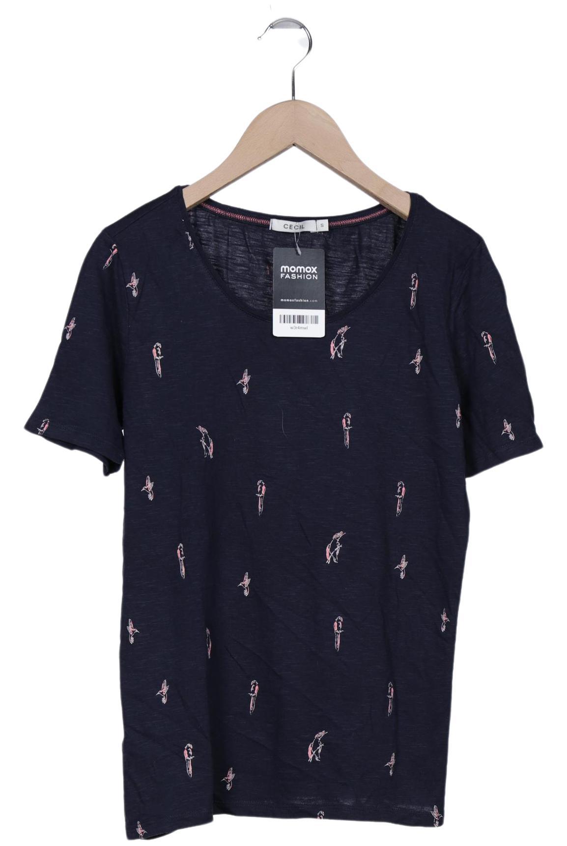 

Cecil Damen T-Shirt, marineblau, Gr. 36