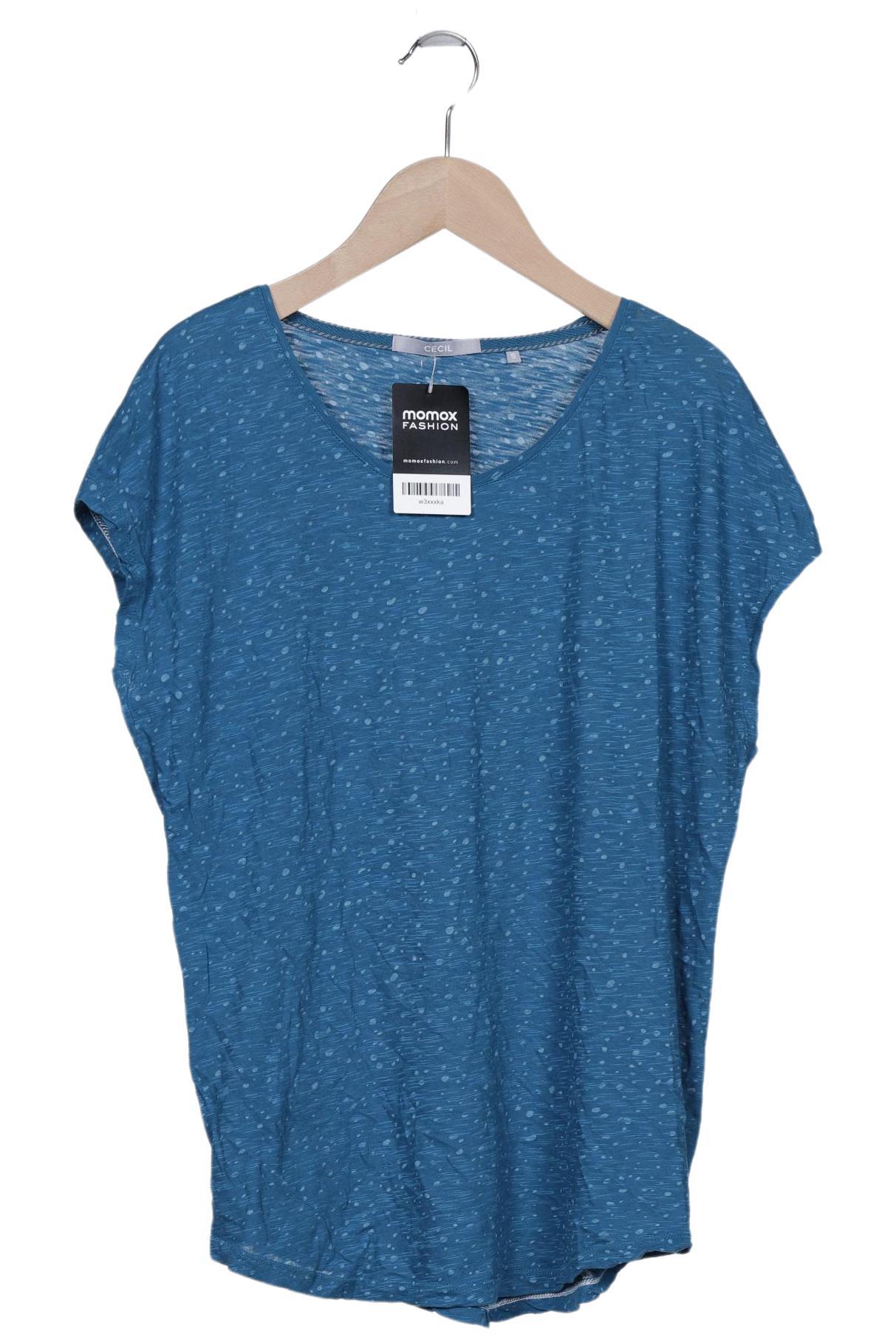 

Cecil Damen T-Shirt, blau, Gr. 36