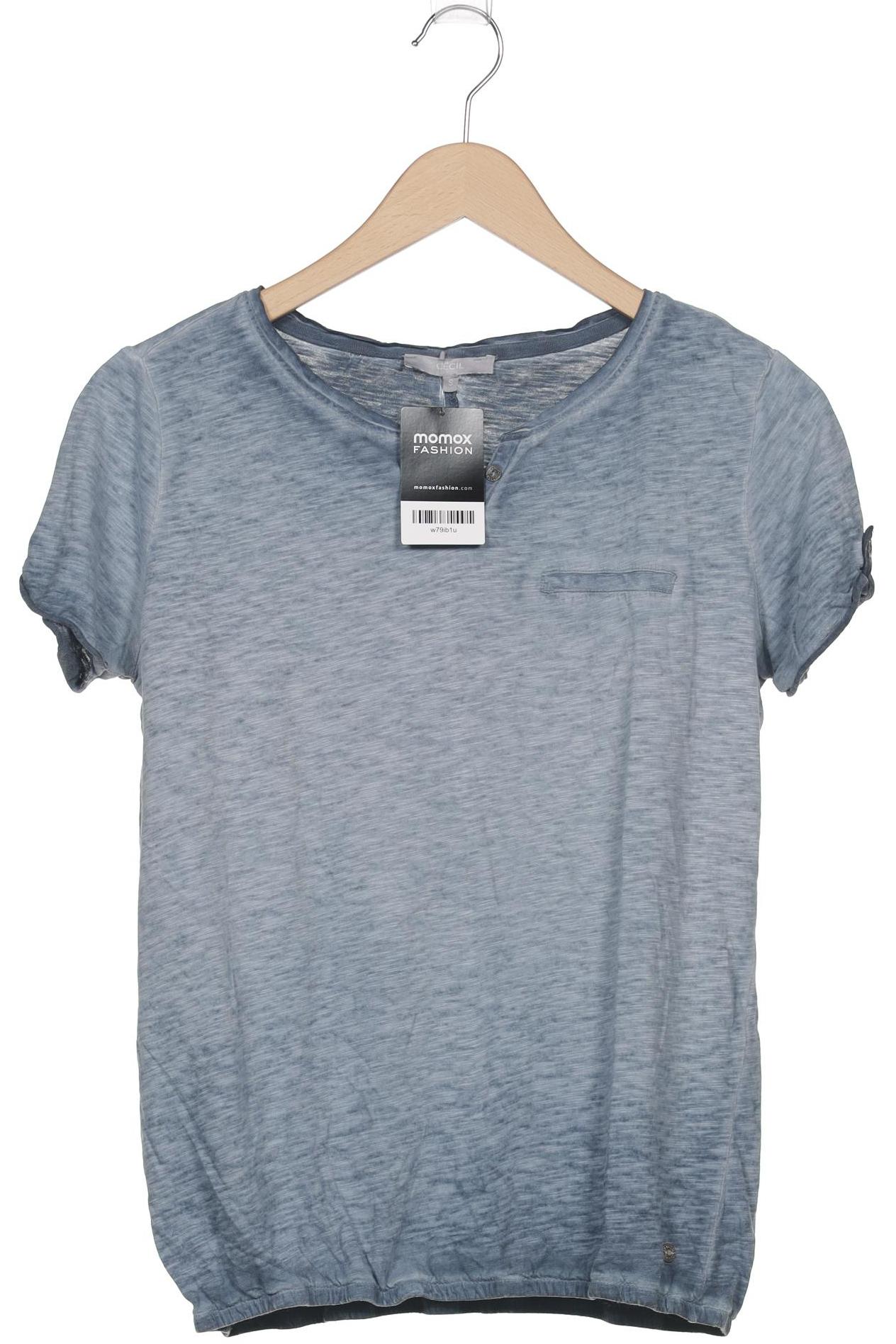 

Cecil Damen T-Shirt, blau, Gr. 36