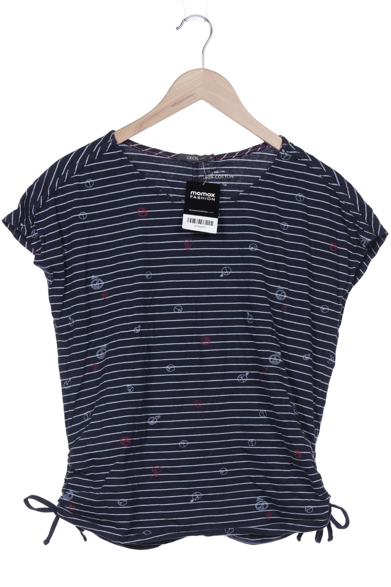 

Cecil Damen T-Shirt, marineblau, Gr. 36