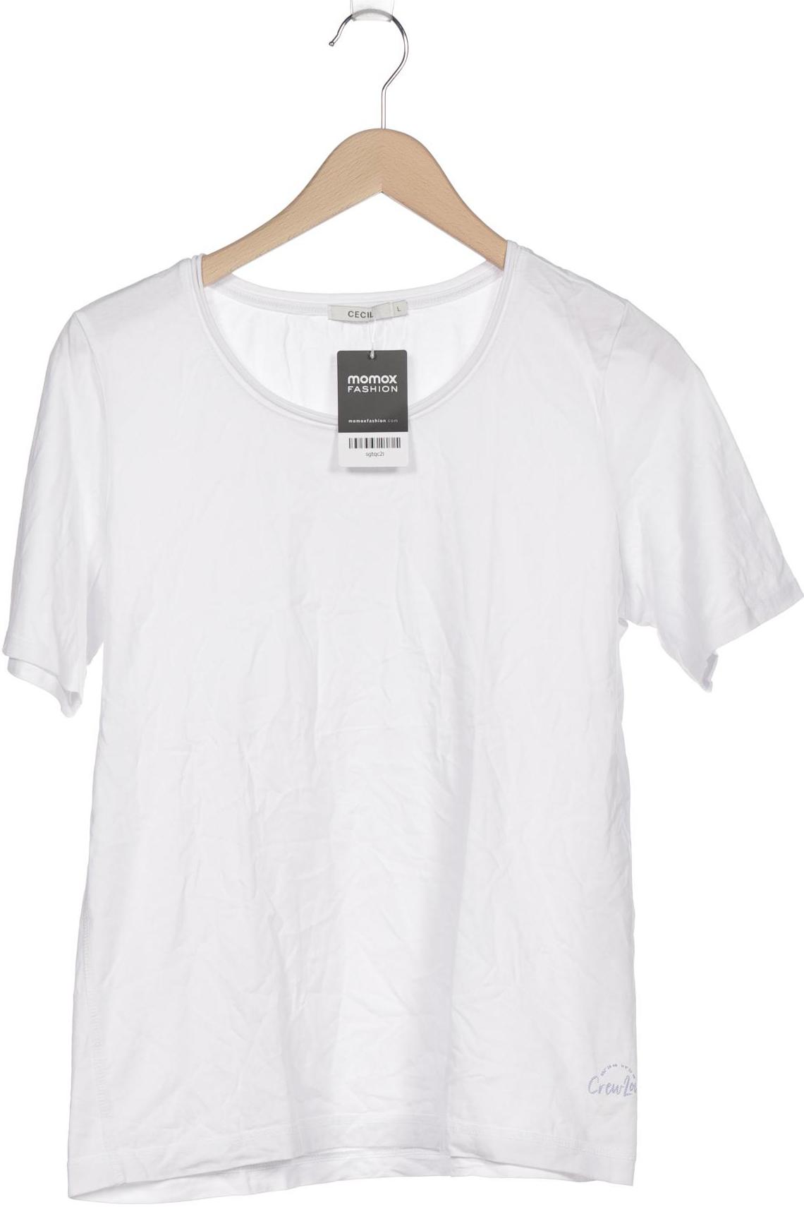 

CECIL Damen T-Shirt, weiß