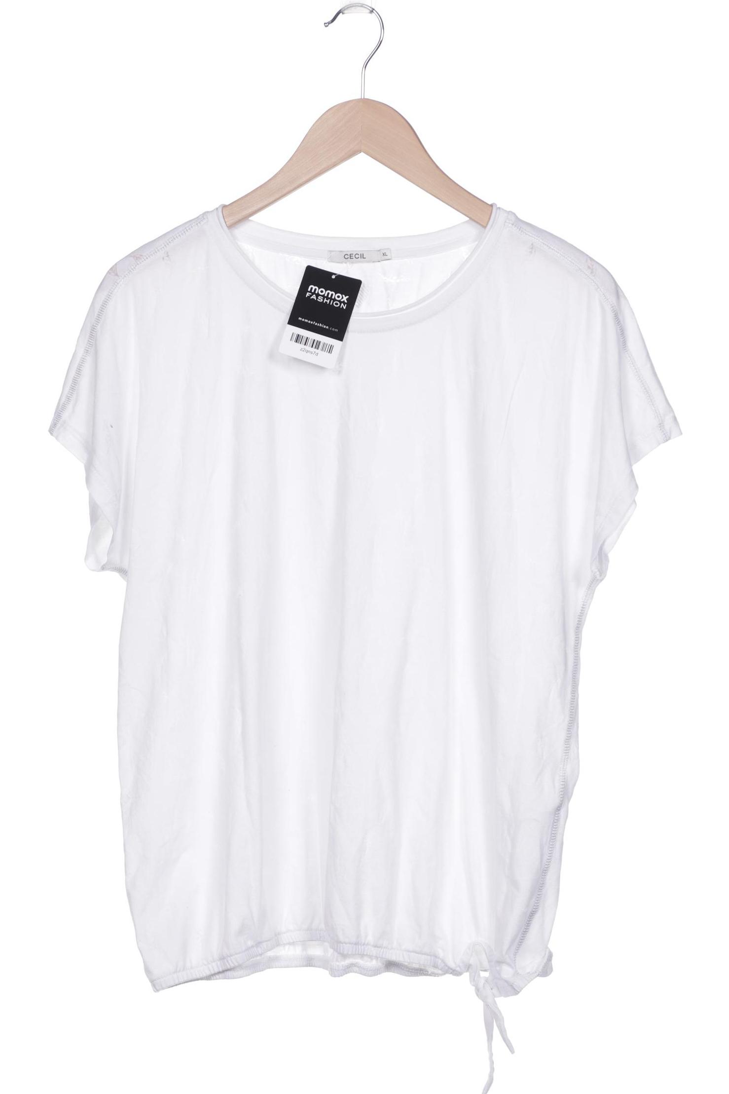 

CECIL Damen T-Shirt, weiß