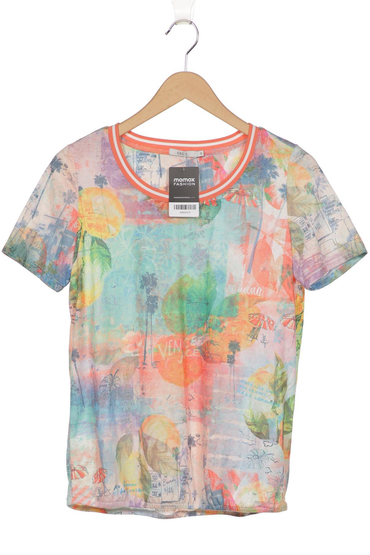

Cecil Damen T-Shirt, mehrfarbig, Gr. 36