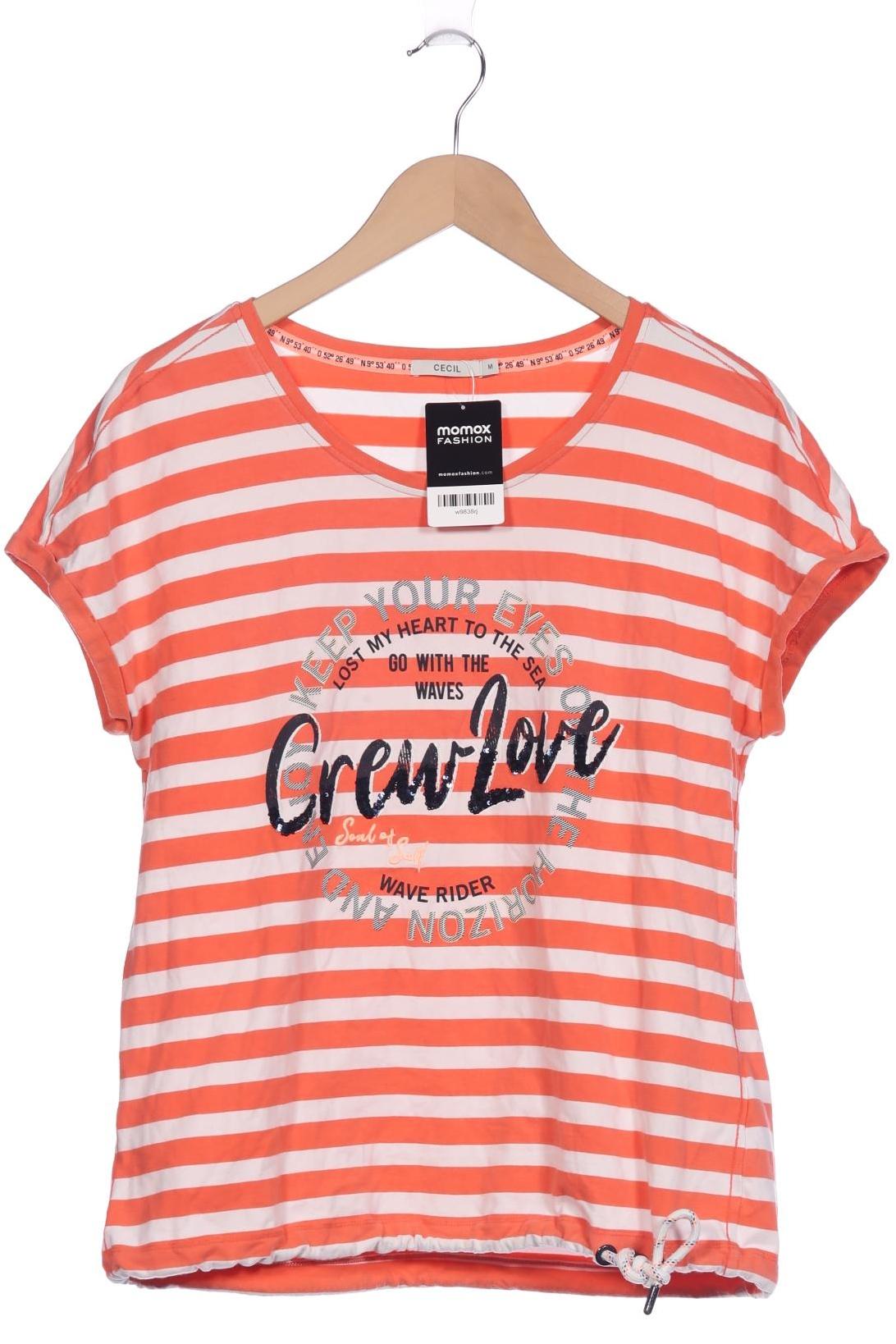 

Cecil Damen T-Shirt, orange, Gr. 38