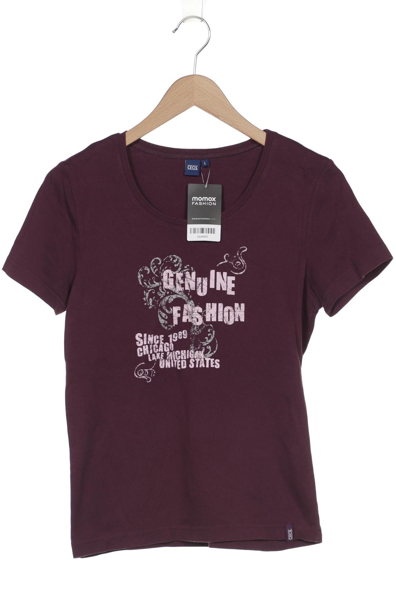 

Cecil Damen T-Shirt, flieder, Gr. 42