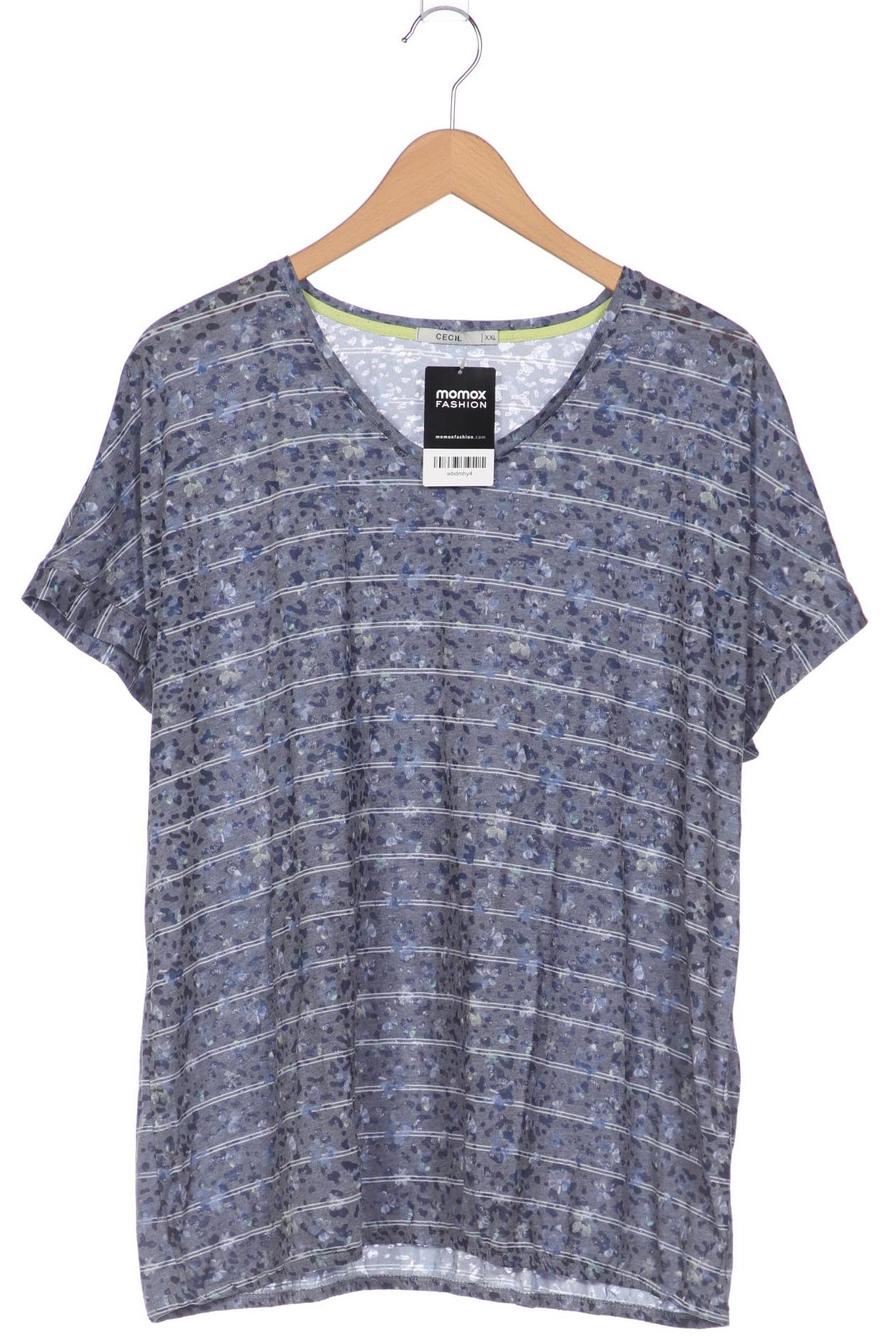 

Cecil Damen T-Shirt, marineblau, Gr. 46