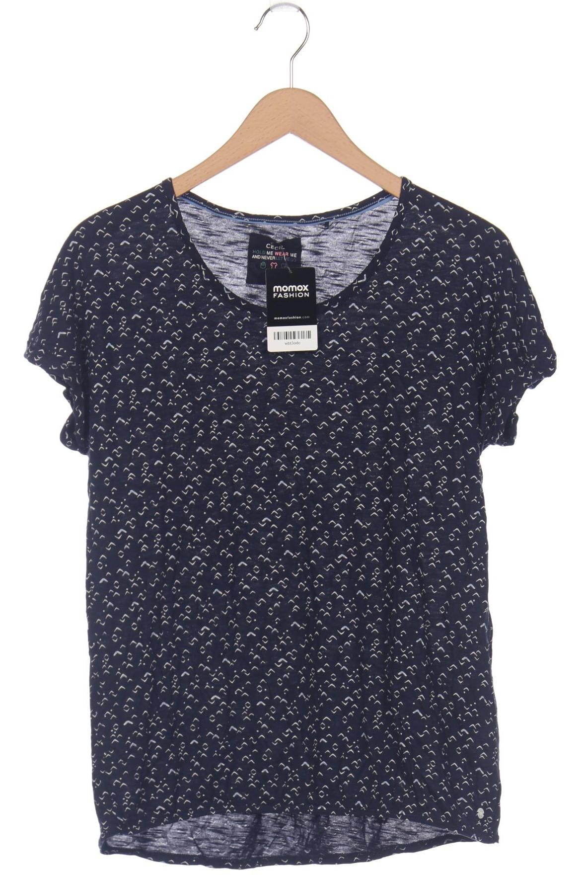 

Cecil Damen T-Shirt, marineblau, Gr. 38