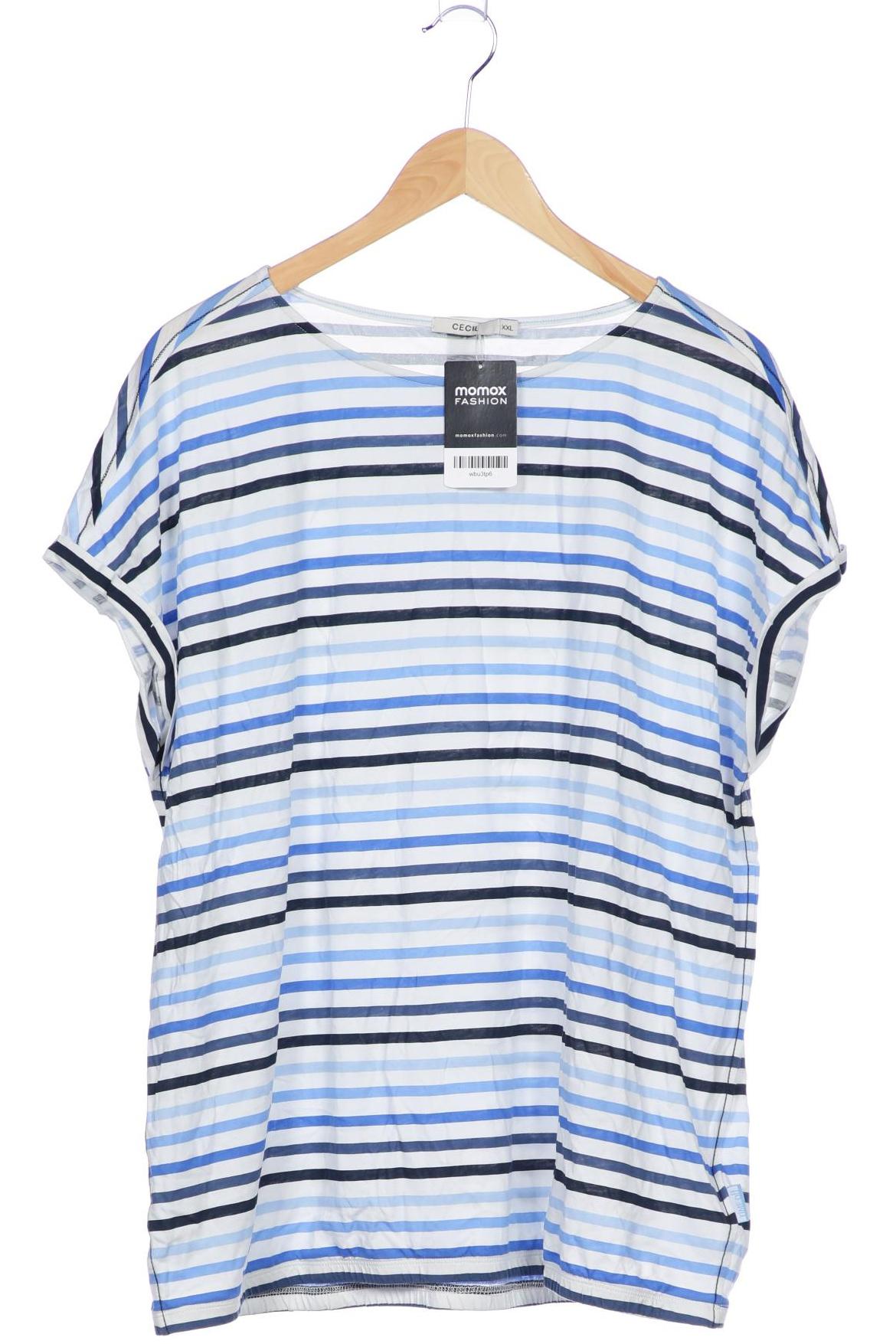 

Cecil Damen T-Shirt, blau, Gr. 46