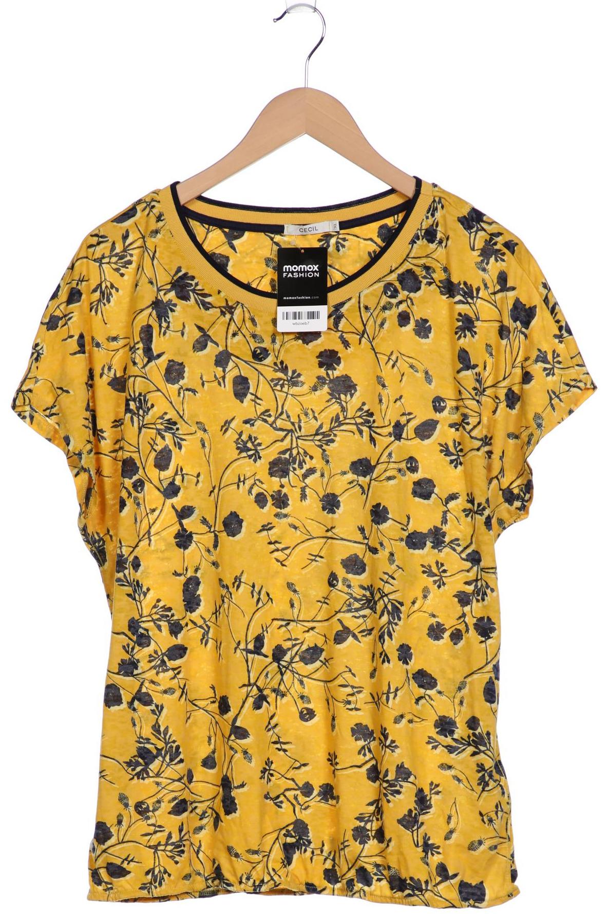 

CECIL Damen T-Shirt, gelb